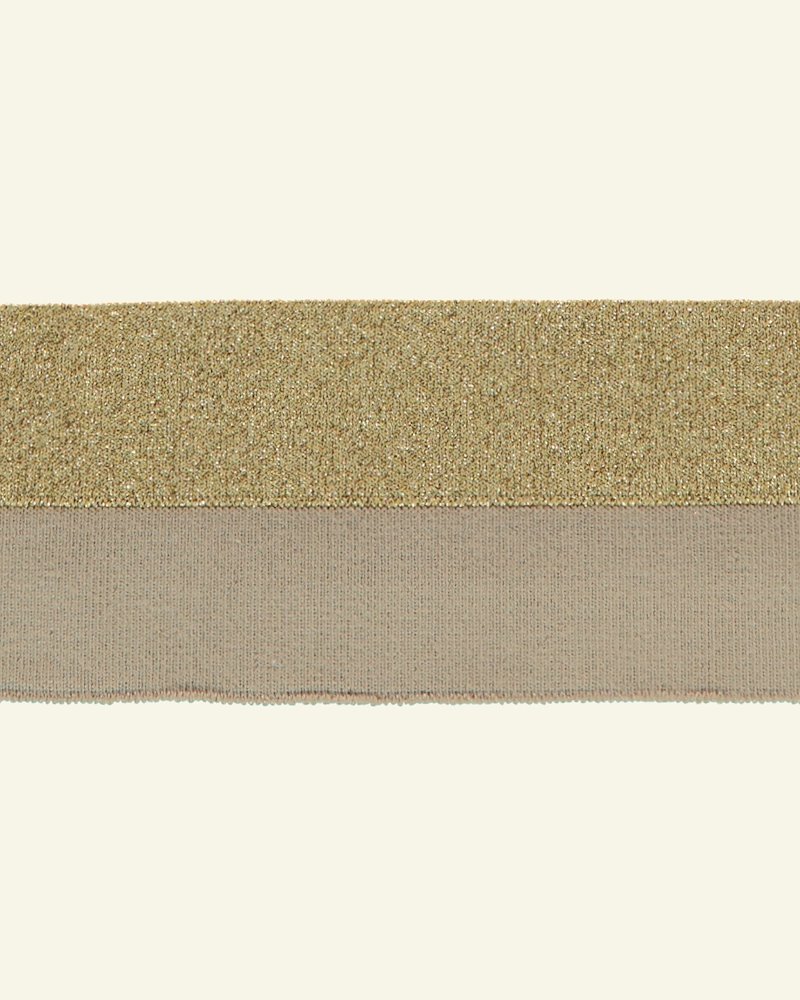 1x1 rib fold 3cm x100cm beige/gold lurex 96083_pack