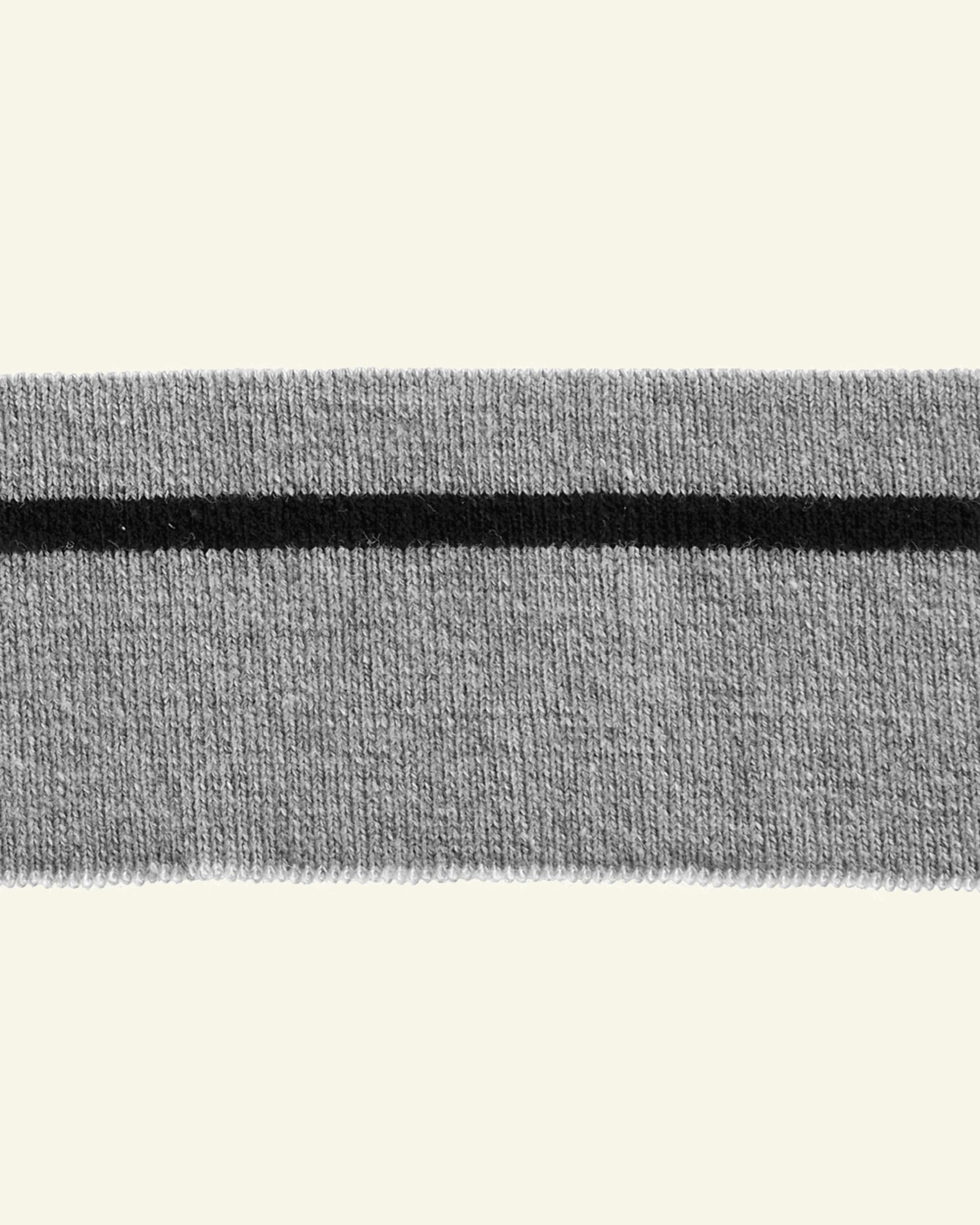 1x1 ribb 4,8x100cm grå melert/sort 1stk 96112_pack