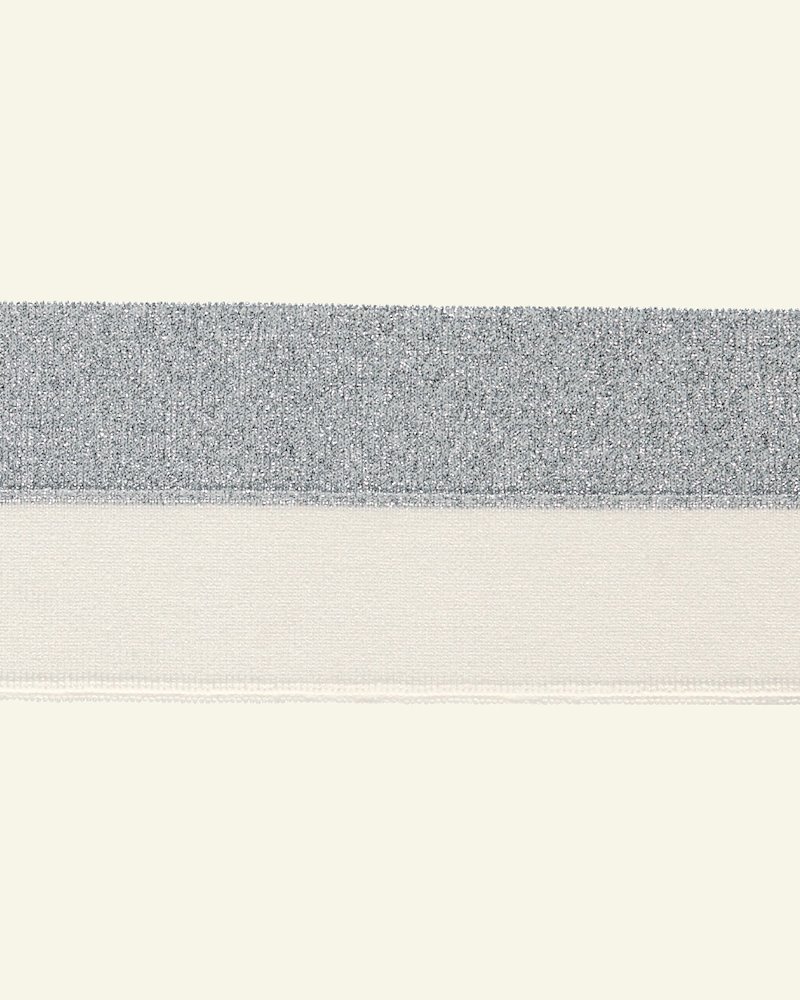 1x1 ribfold 3x100cm white/silv.col lurex 96111_pack