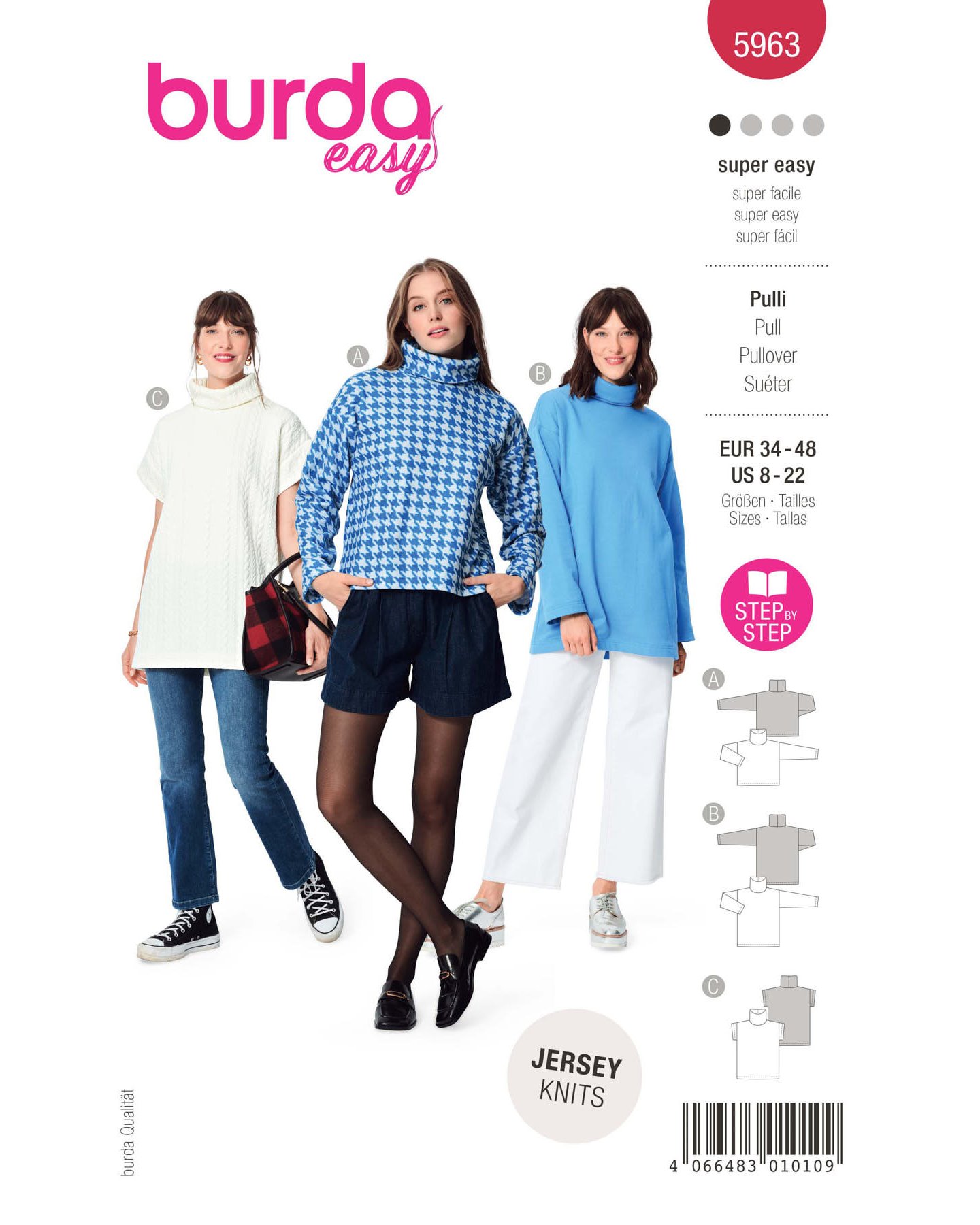 5963 Sweater with turtleneck  34-48 1100045_pack