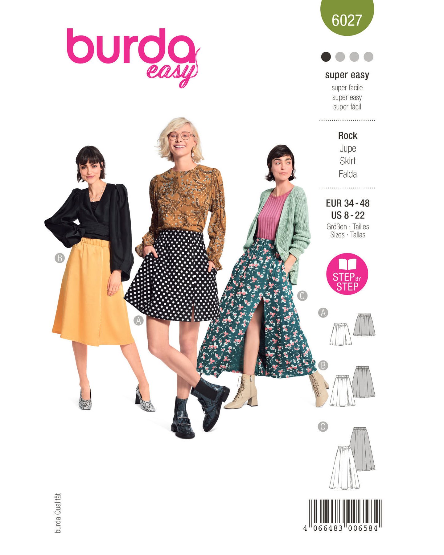 6027 Skirt with volume 34-48 1100070_pack