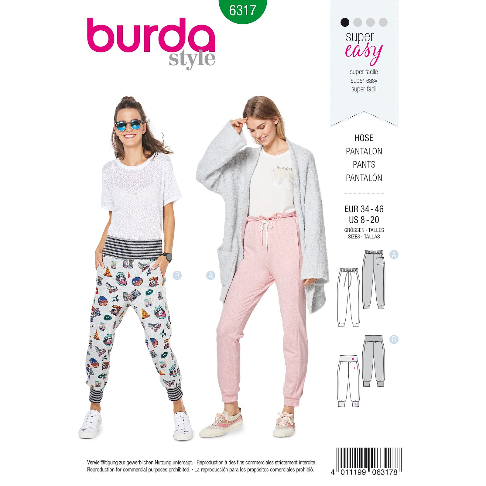 6317 Pants with rib 34-46 1100117_pack