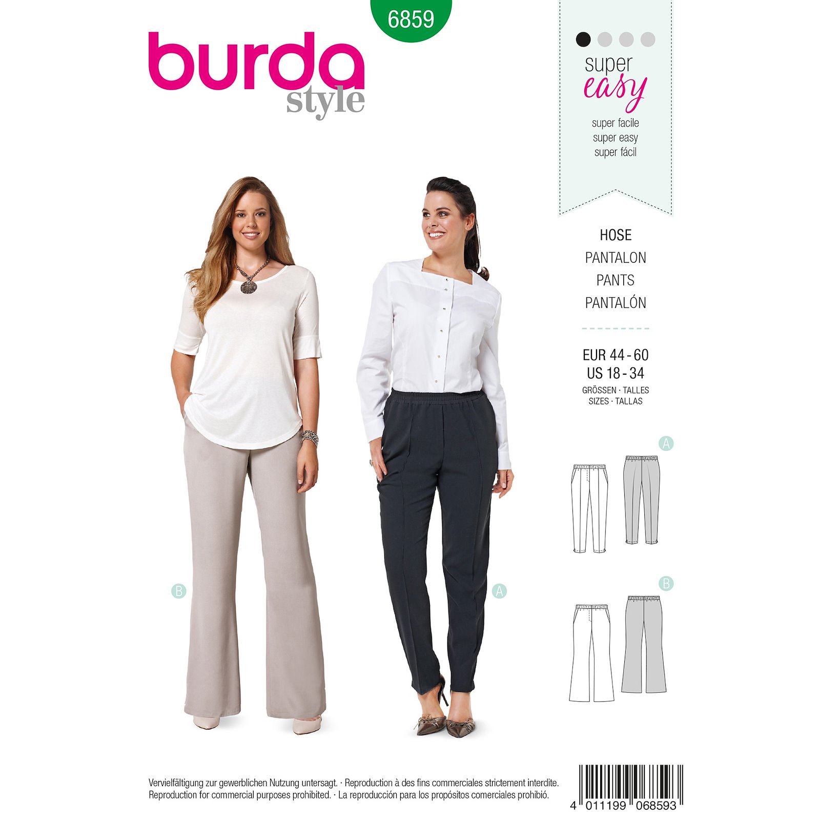 6859 Pants with press fold 44-60 1100155_pack