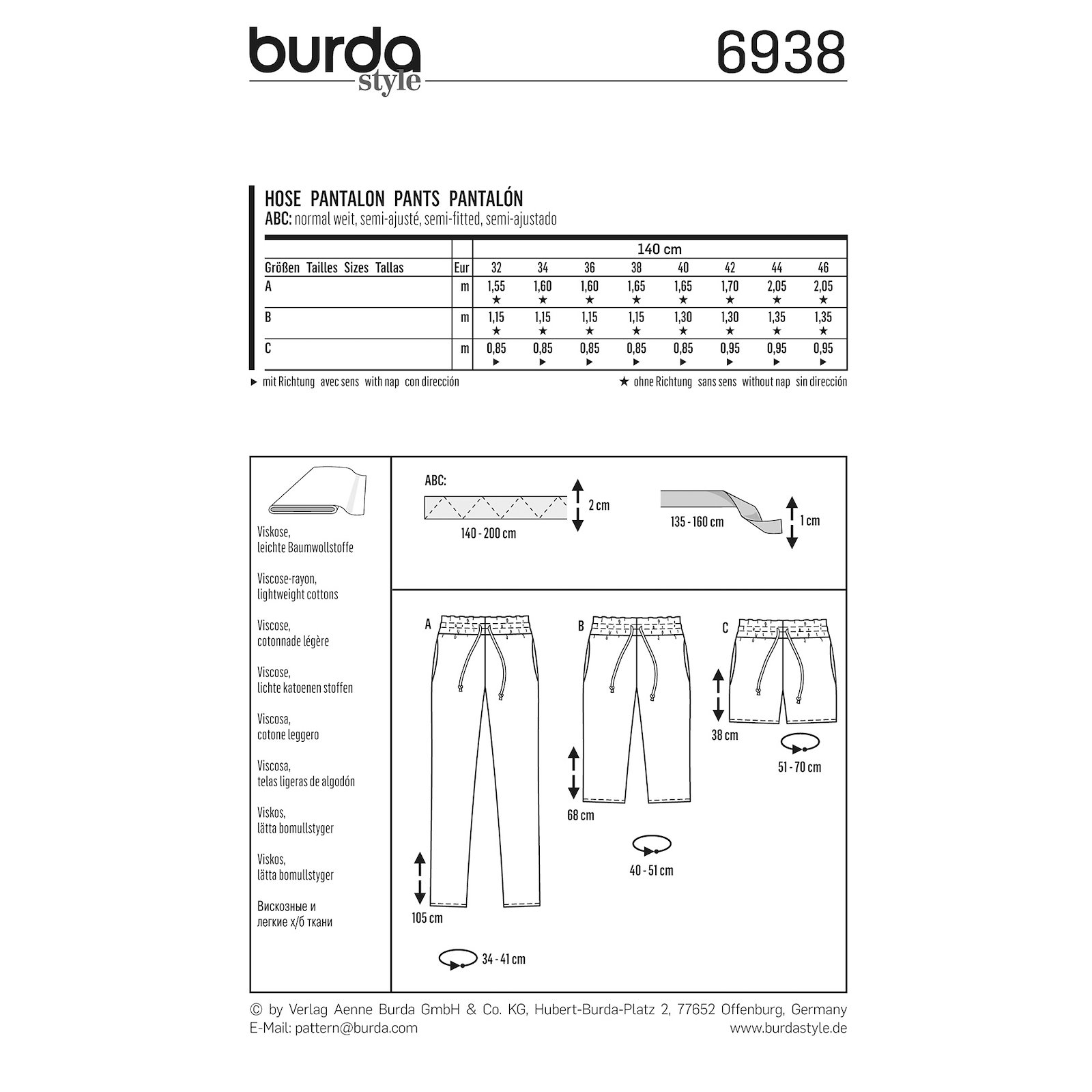 6938 Busker/Shorts m/bred elastik 32-46 1100159_pack_b