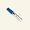 Acryl-stift matt, XXL, blau