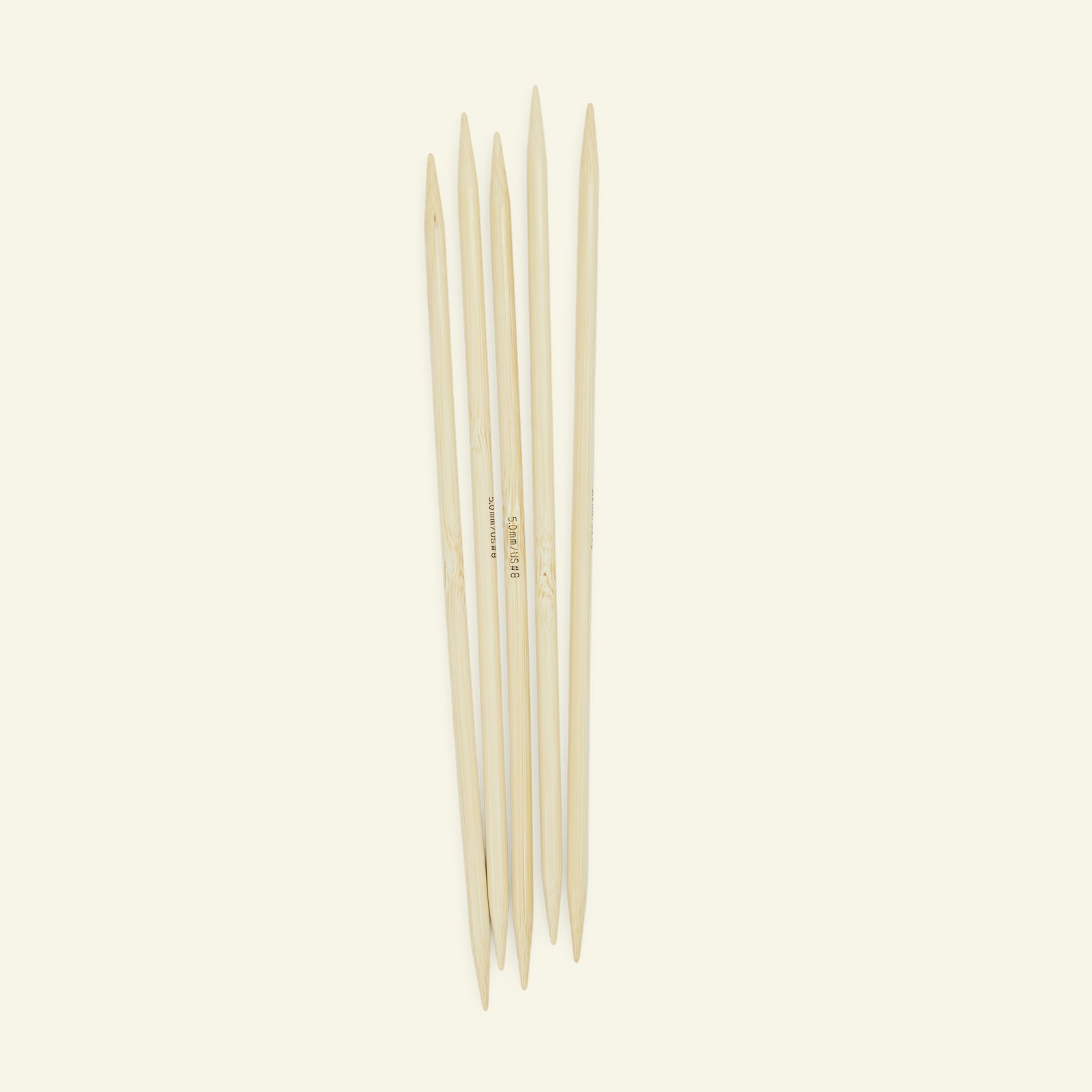 Addi dbl point. needle bamboo 20cm 5,0mm 83278_pack