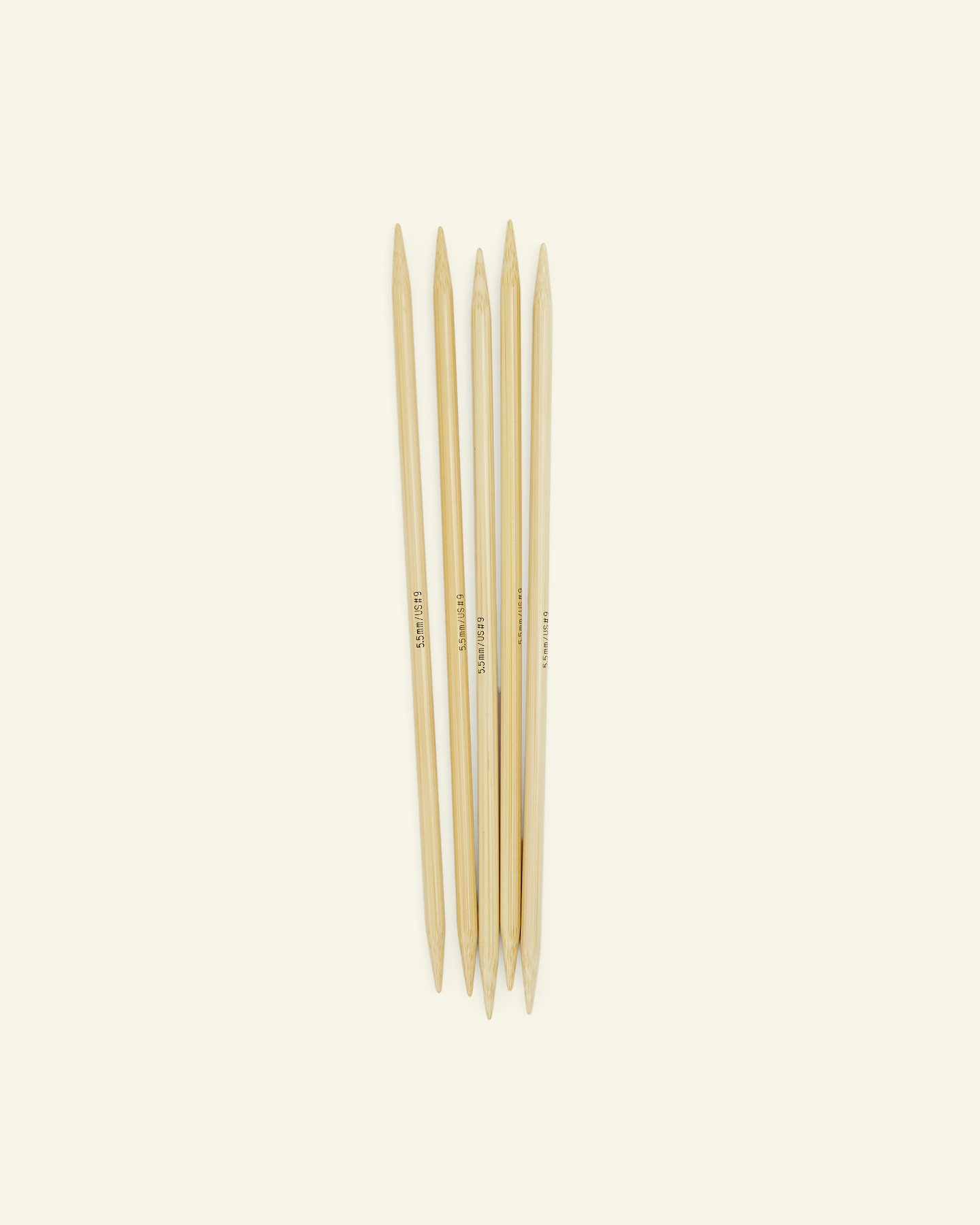Addi dbl point. needle bamboo 20cm 5,5mm 83279_pack