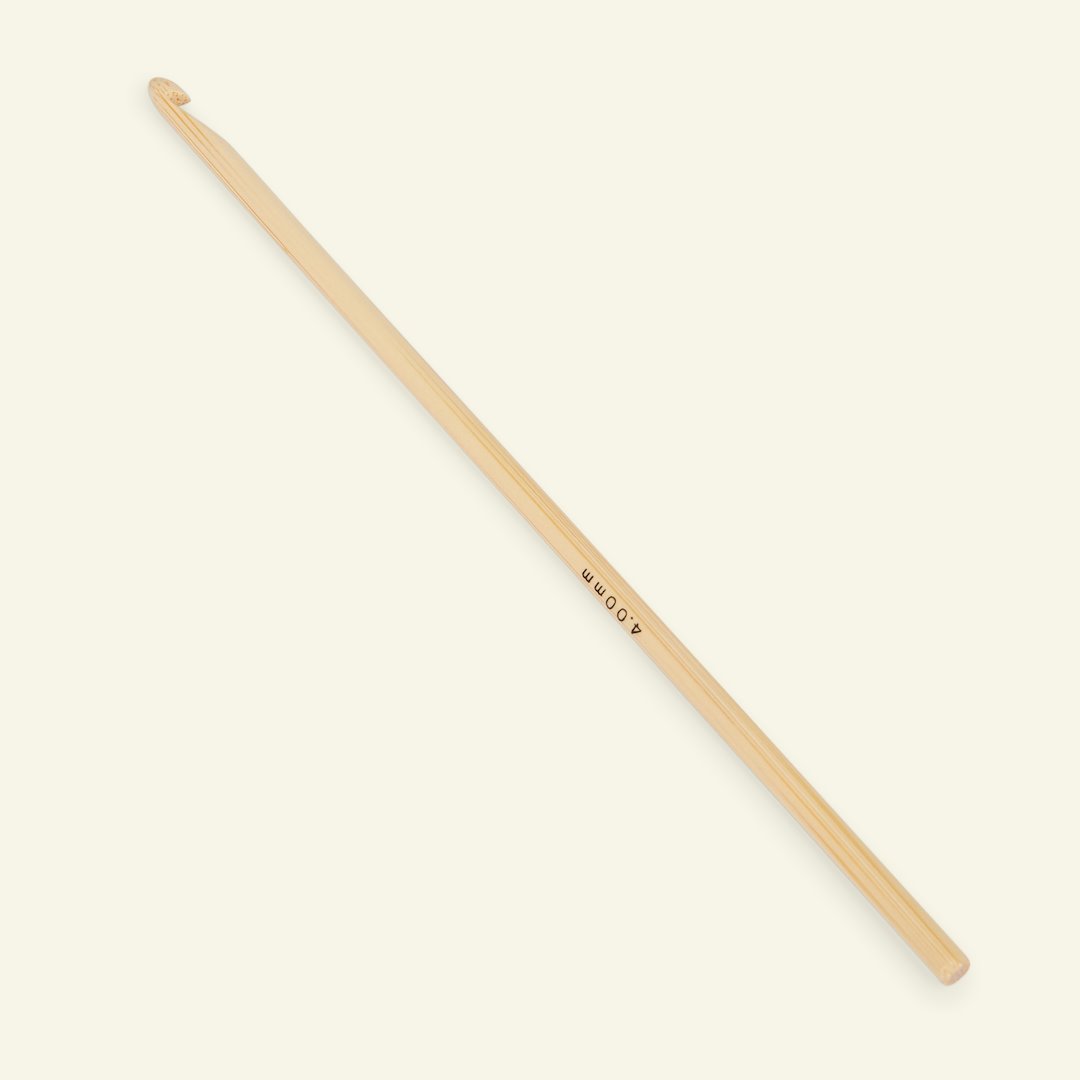 Se Addi hæklenål bambus 15cm 4mm hos Selfmade