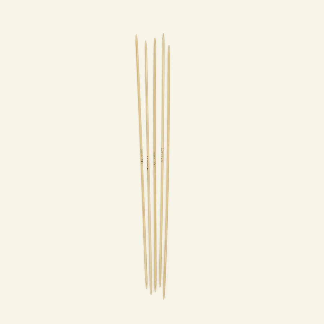 Billede af Addi strømpepinde bambus 20cm 2,0mm