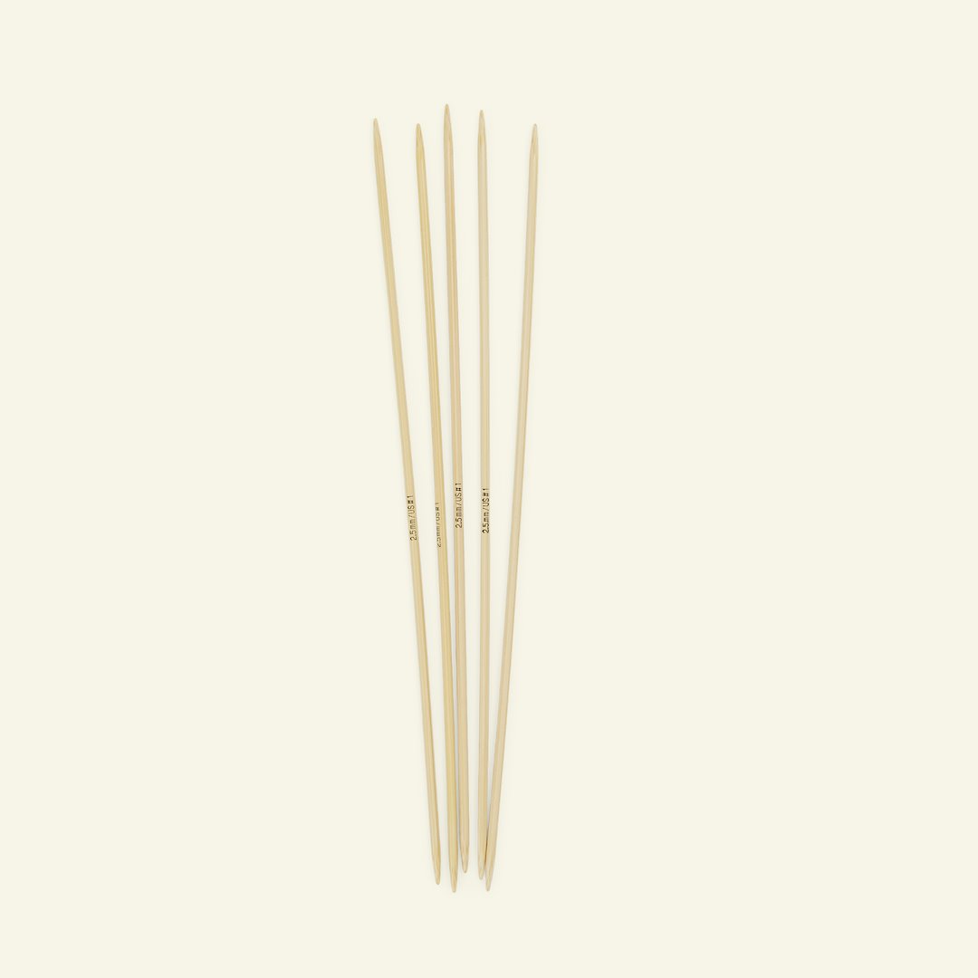 Billede af Addi strømpepinde bambus 20cm 2,5mm