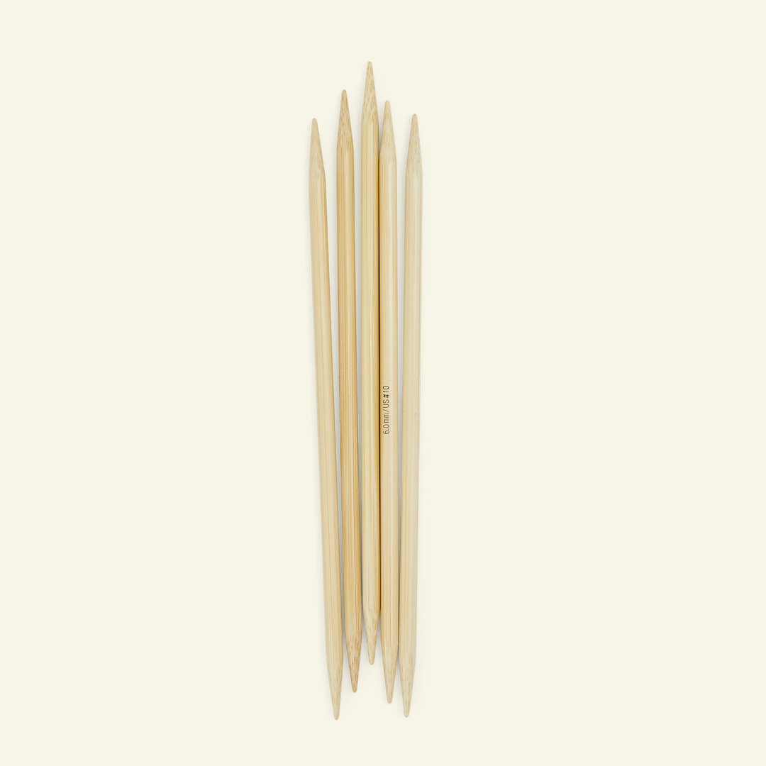 Billede af Addi strømpepinde bambus 20cm 6,0mm