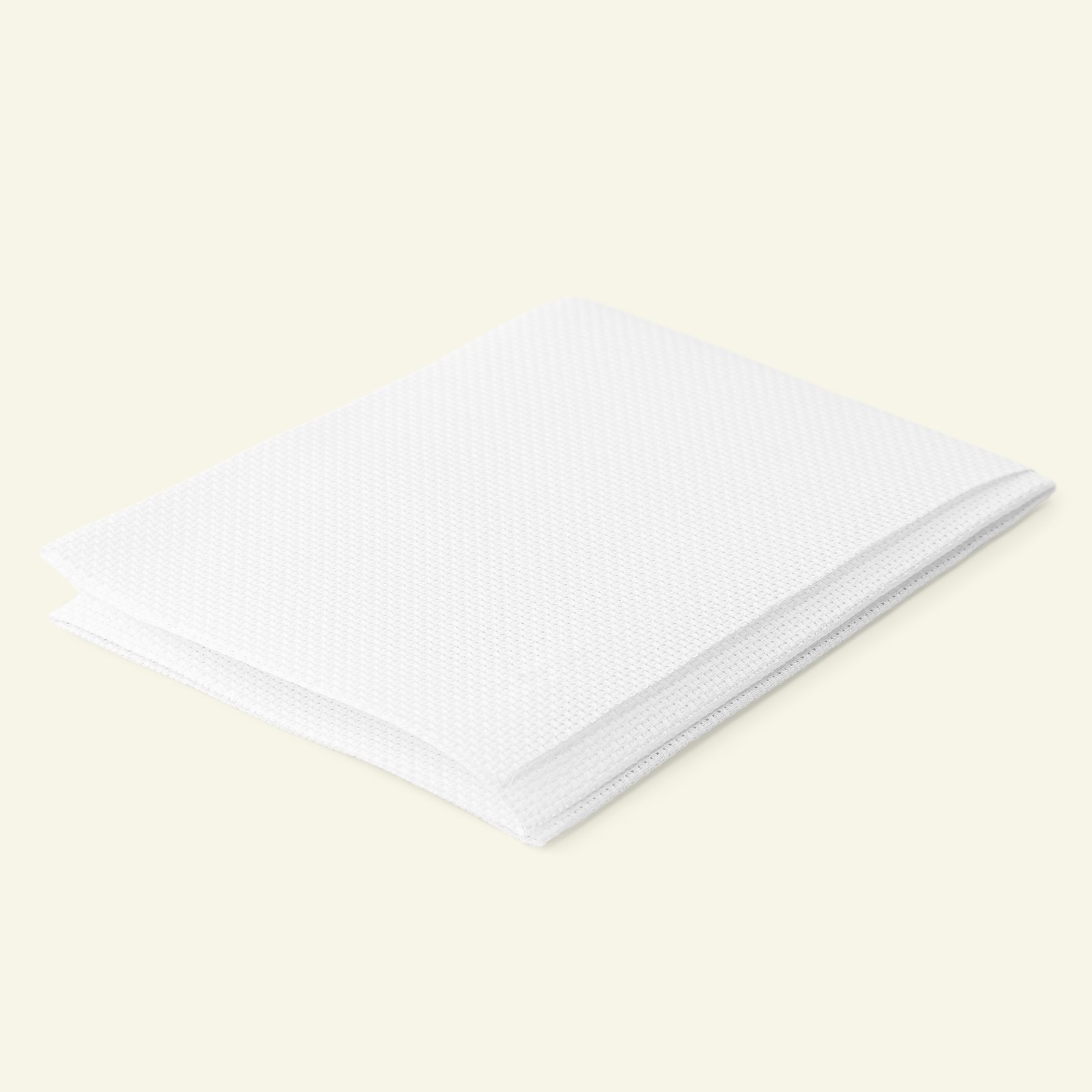 Aida fabric 4,4 blocks/cm 40x50cm white 98109_pack