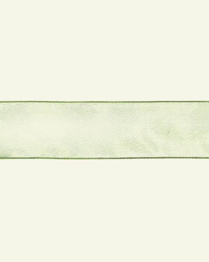 Bånd organza 25mm lys grønn 3m 73218_pack
