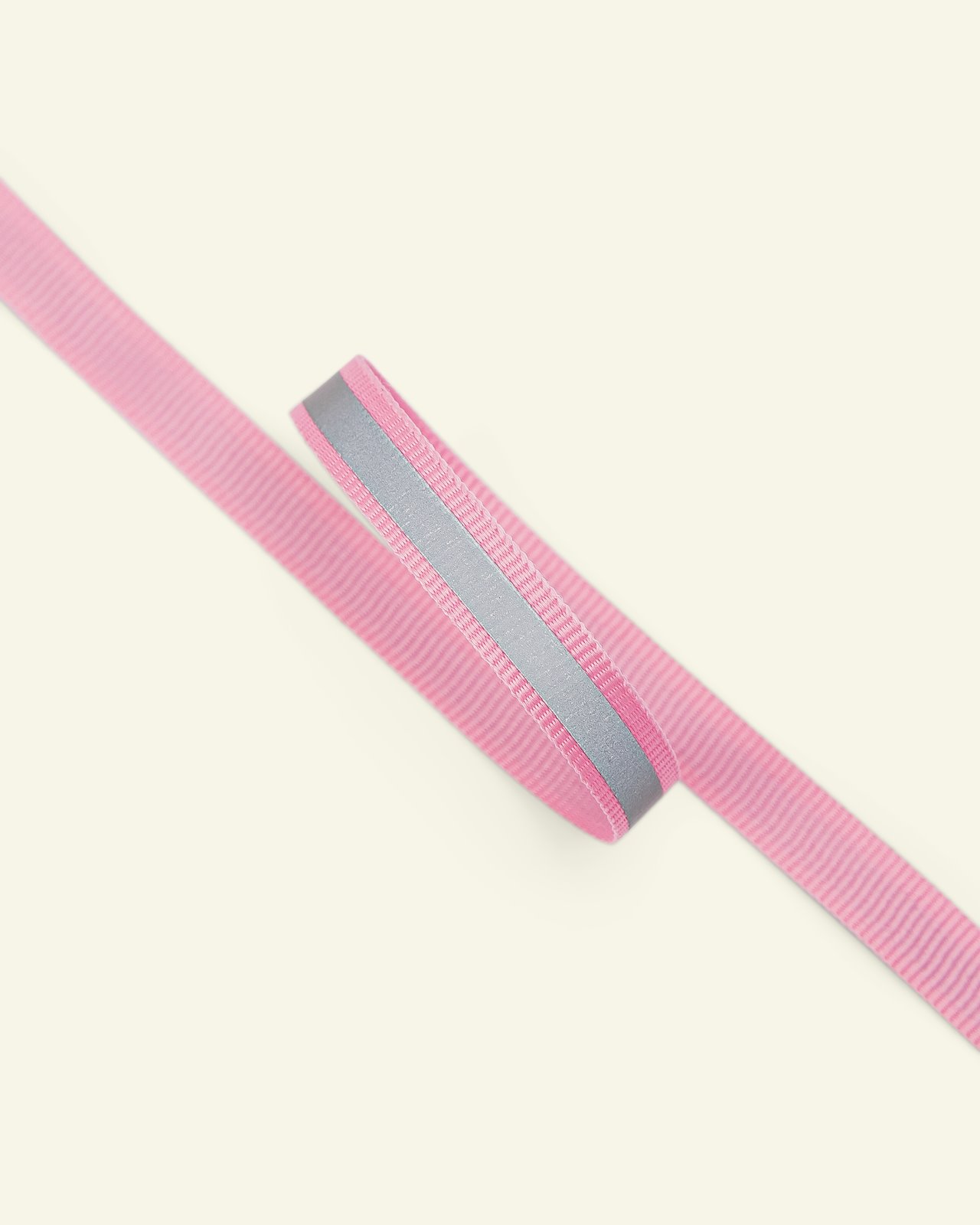 Bånd refleks-effekt 10mm lys pink 2m 22201_pack