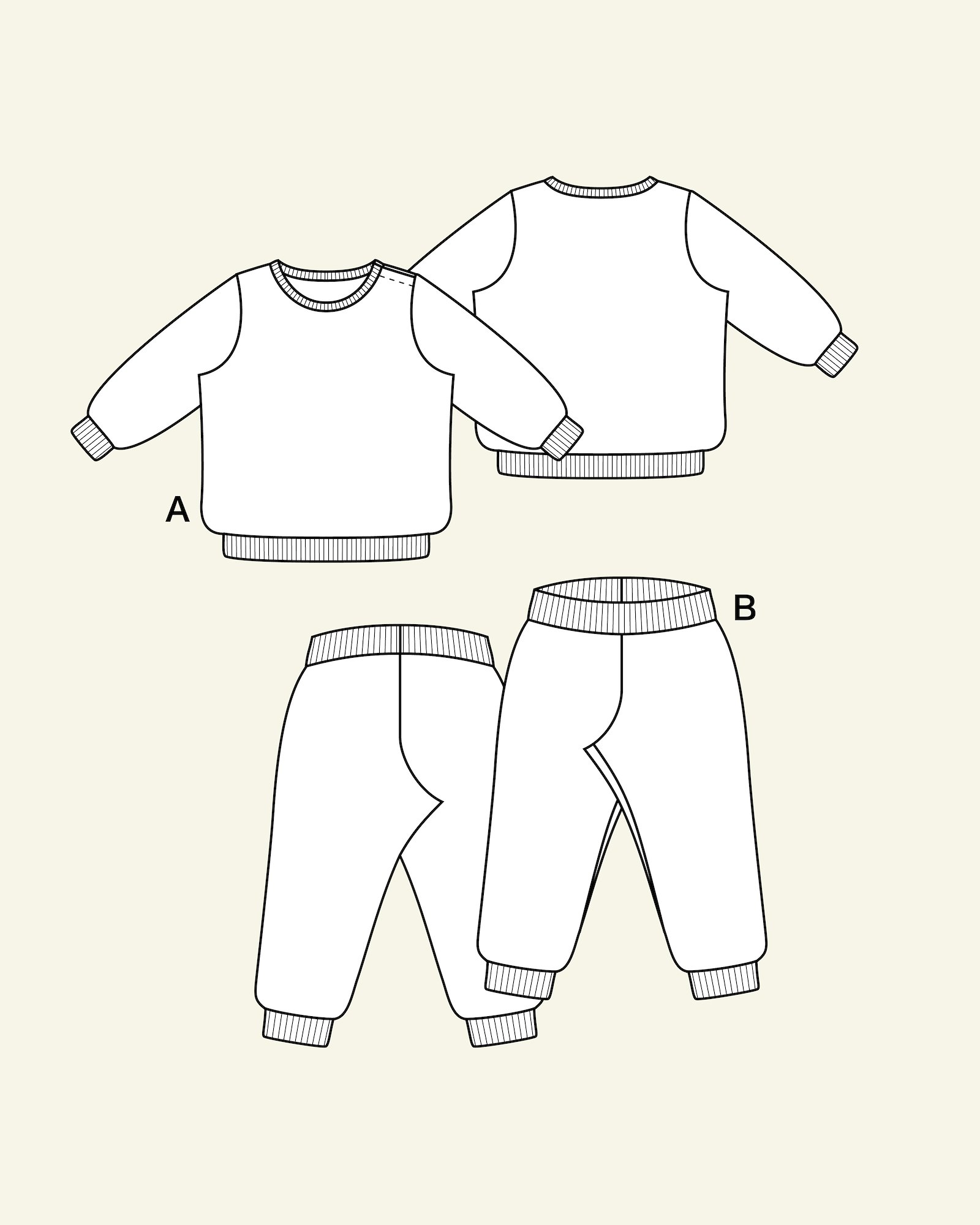 Baby joggedress 81033, 62 p81033_pack