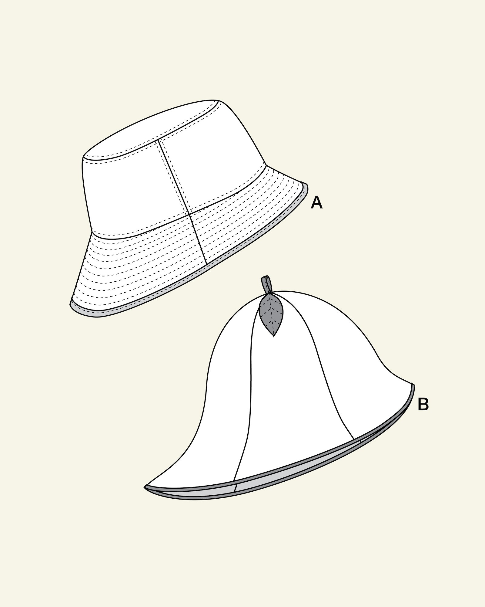 Baby sunhat and cloche p84501_pack