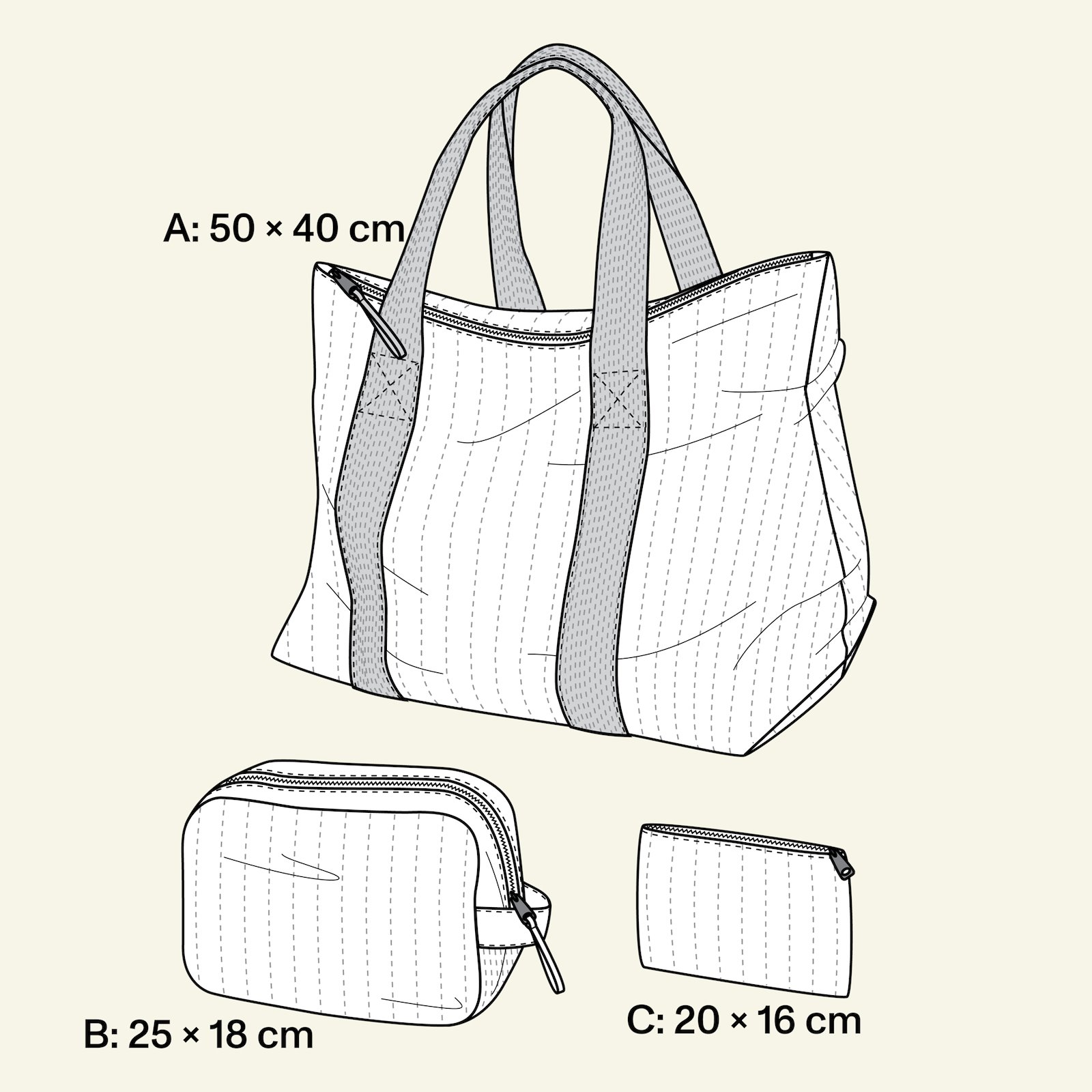 Bag, toiletry bag and cosmetic purse 9029400_pack