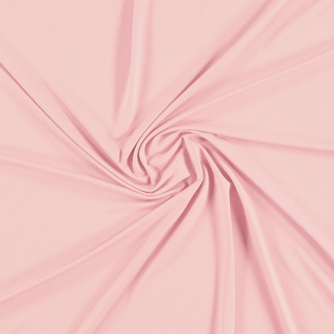 Billede af Bambus stretch jersey støvet rosa
