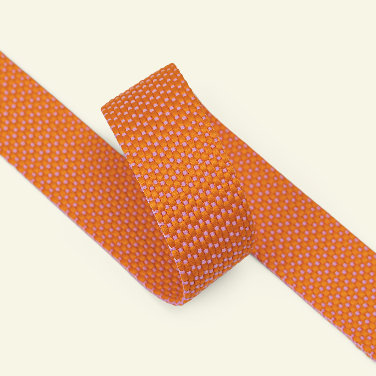 Band RECYCLED 25mm Orange/Pink, 2m 22457_pack