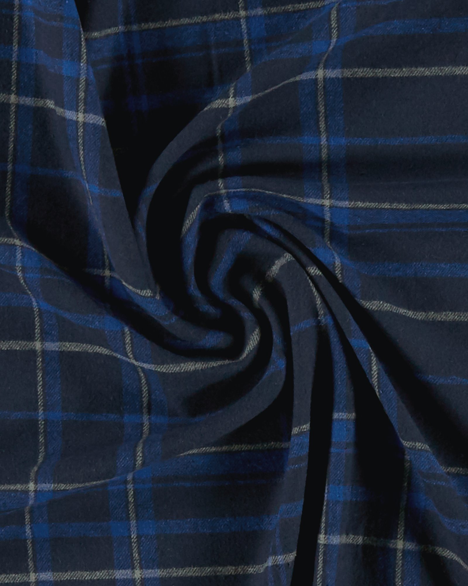 Baumwolle gewebt, marine/blau/grau kariert garngefärbt 502046_pack