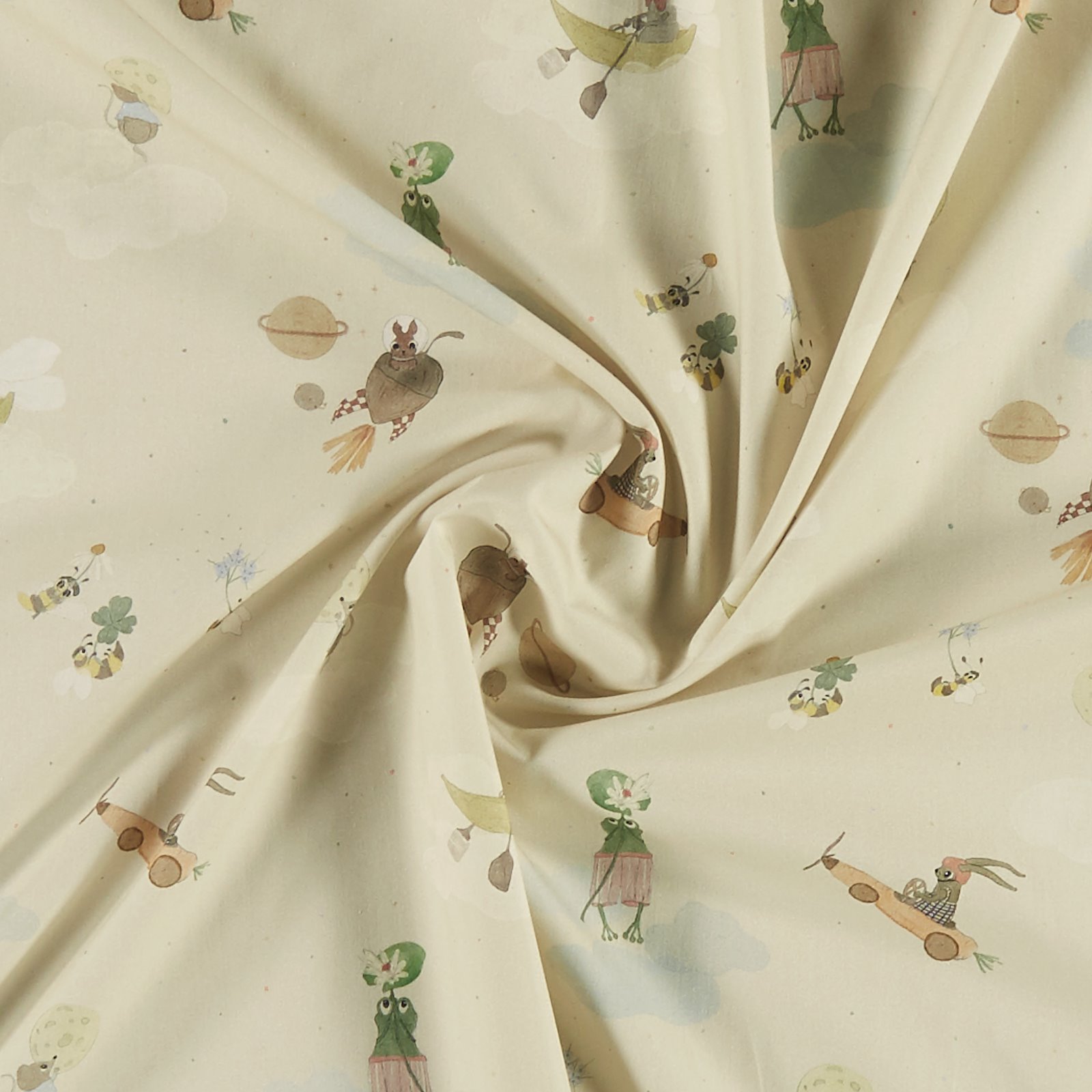 BCI woven cotton w flying funny animals 502072_pack