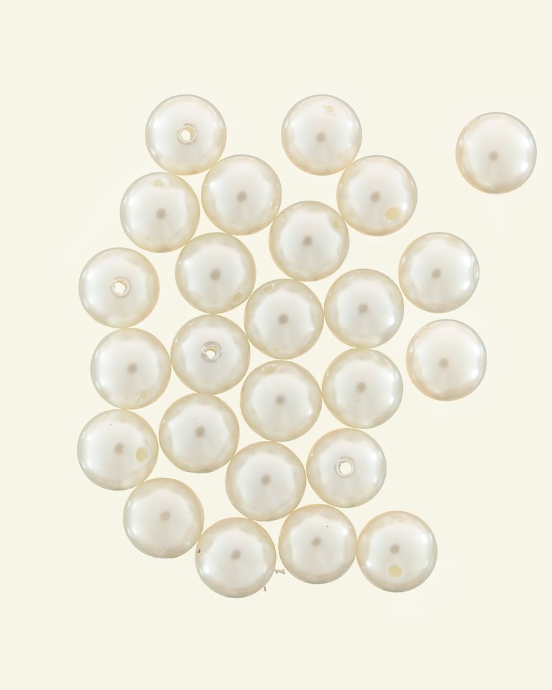 Beads 14mm MOP col. offwhite 25pcs 43261_pack