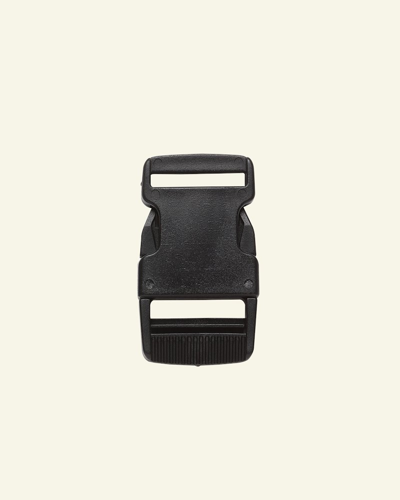 Belt buckle 20mm black 1pc 43241_pack