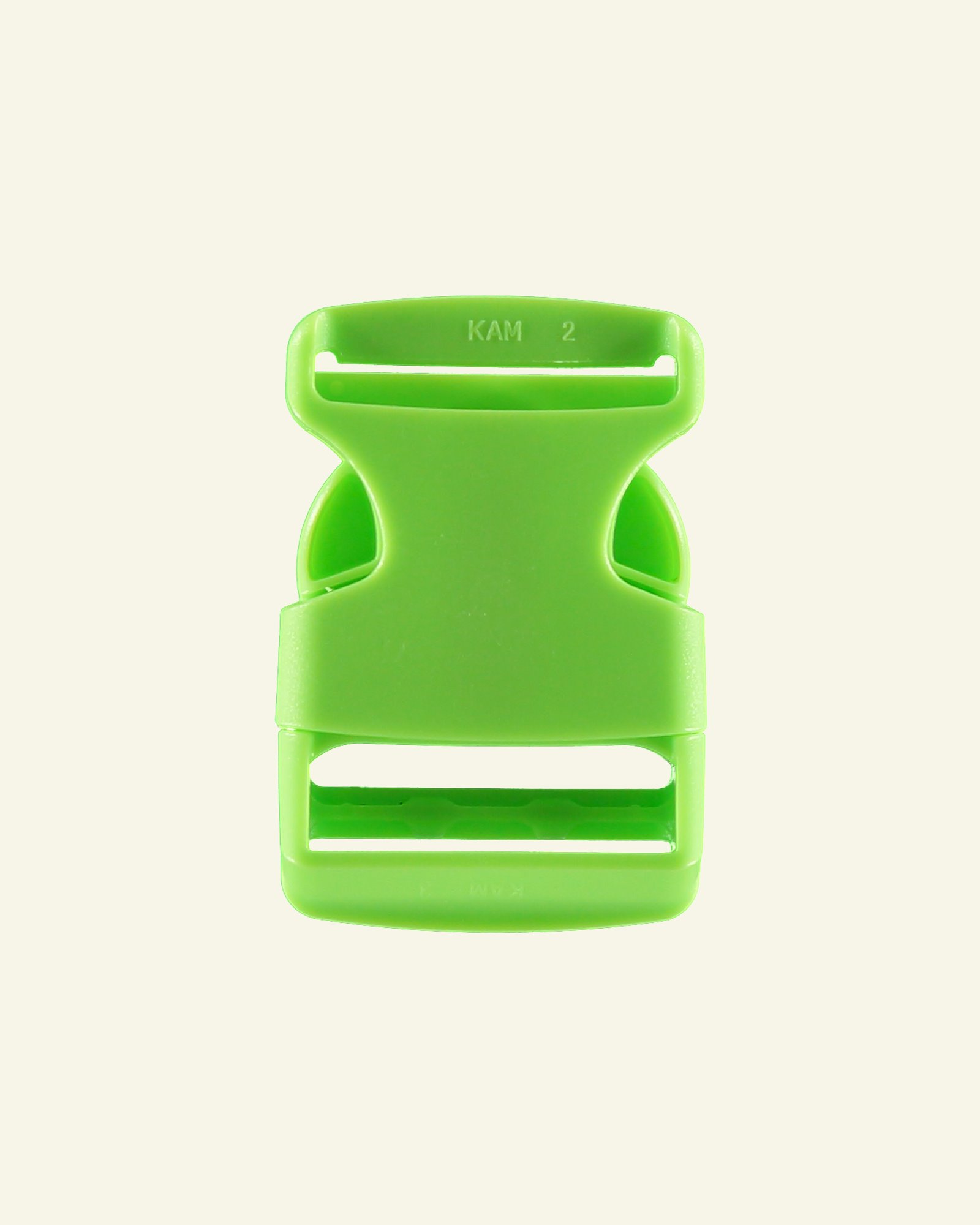 Belt buckle 32mm neon green 1pc 43245_pack