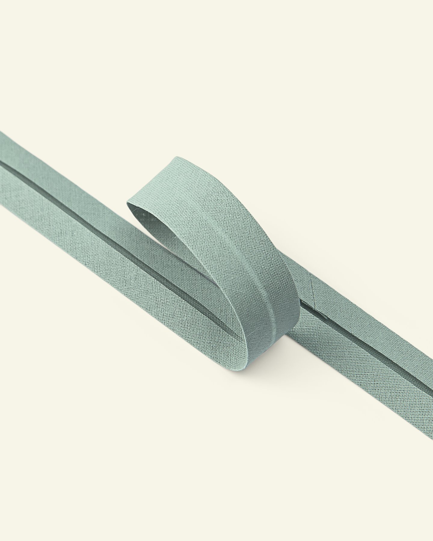 Bias tape cotton 18mm dusty green 25m 68086_pack