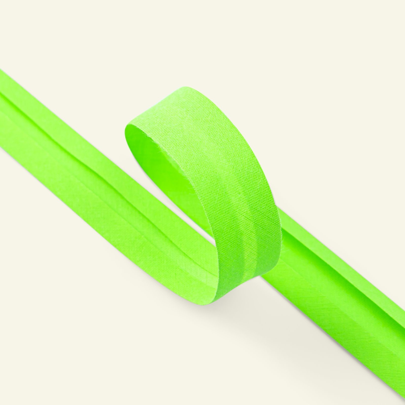 Bias tape cotton 18mm neon green 3m 64093_pack