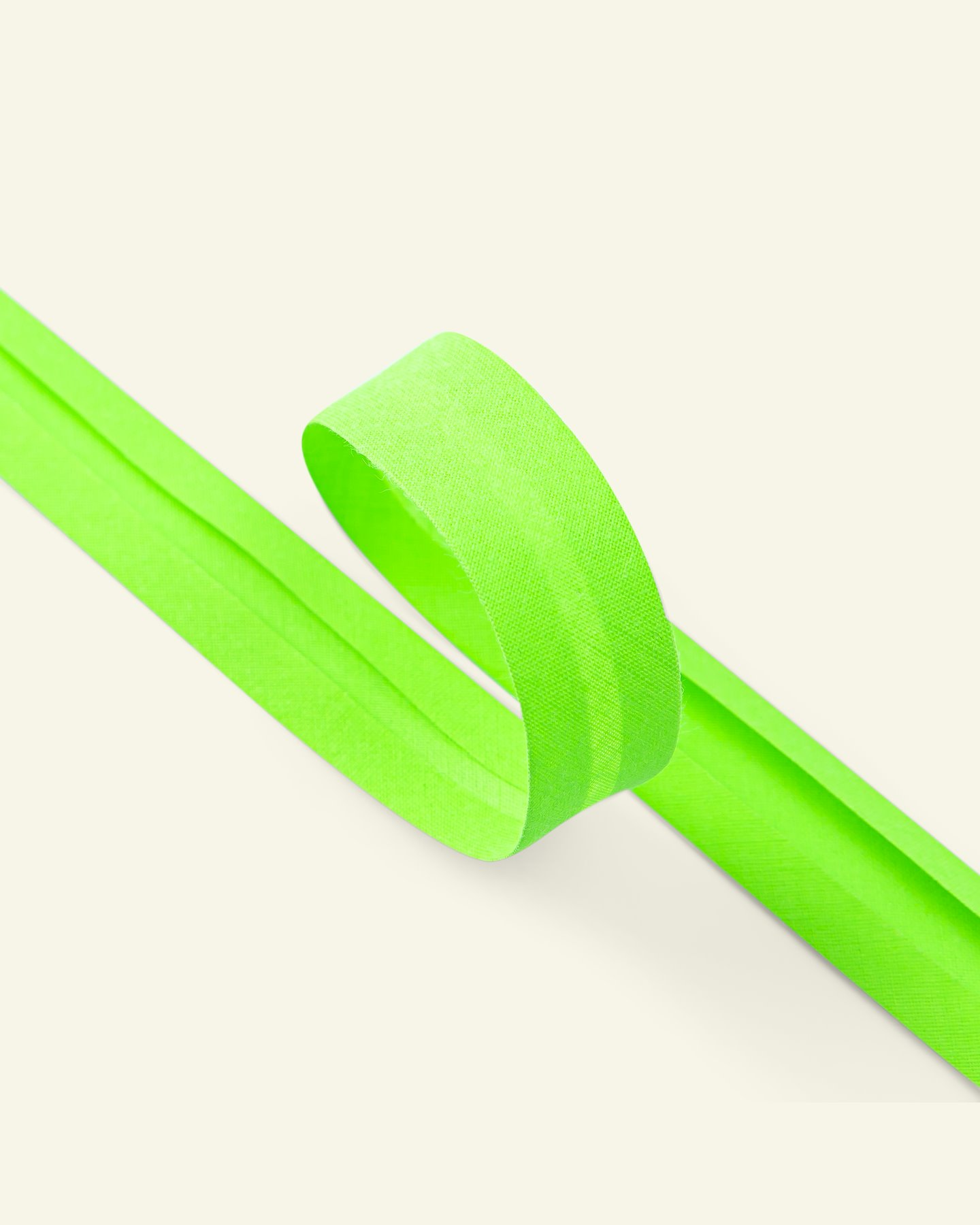 Bias tape cotton 18mm neon green 3m 64093_pack