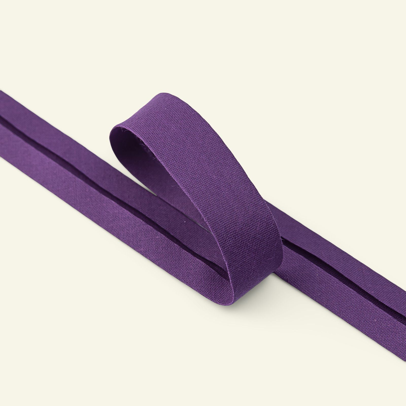Bias tape cotton 18mm purple 25m 68017_pack