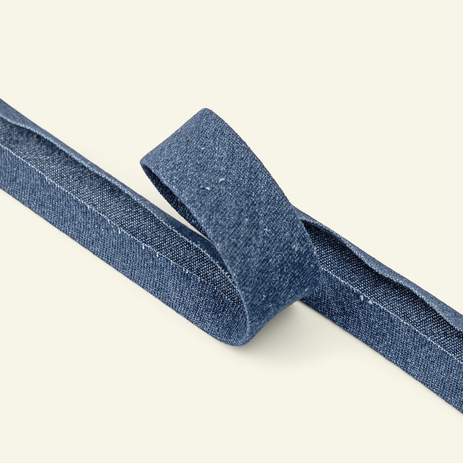Bias tape cotton 20mm denim dark blue 3m 64040_pack