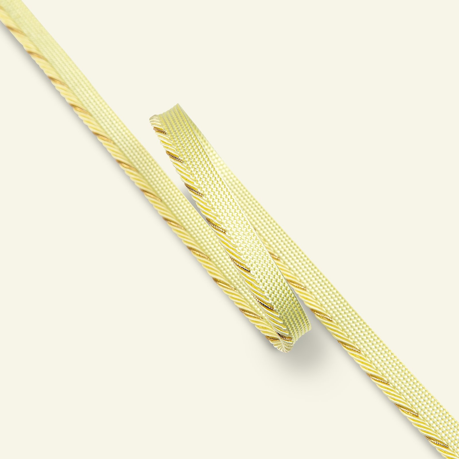 Biesenband, 3mm Lemon/Gold Lurex, 3m 71153_pack