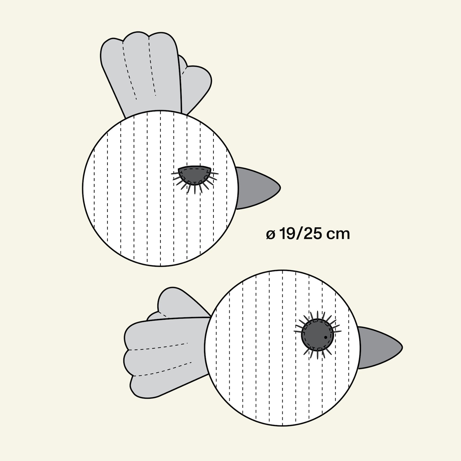 Bird/fish large and small 9033800_pack
