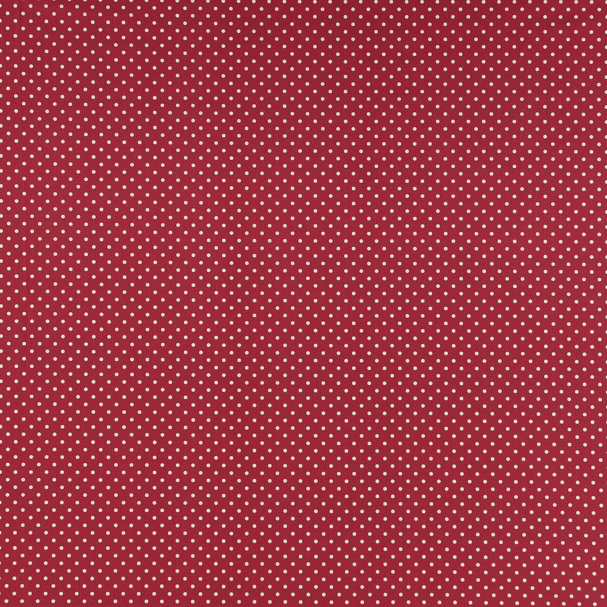 Thicken krokodille Stedord Bomuld rød med hvide prikker | Selfmade® (STOF&STIL)