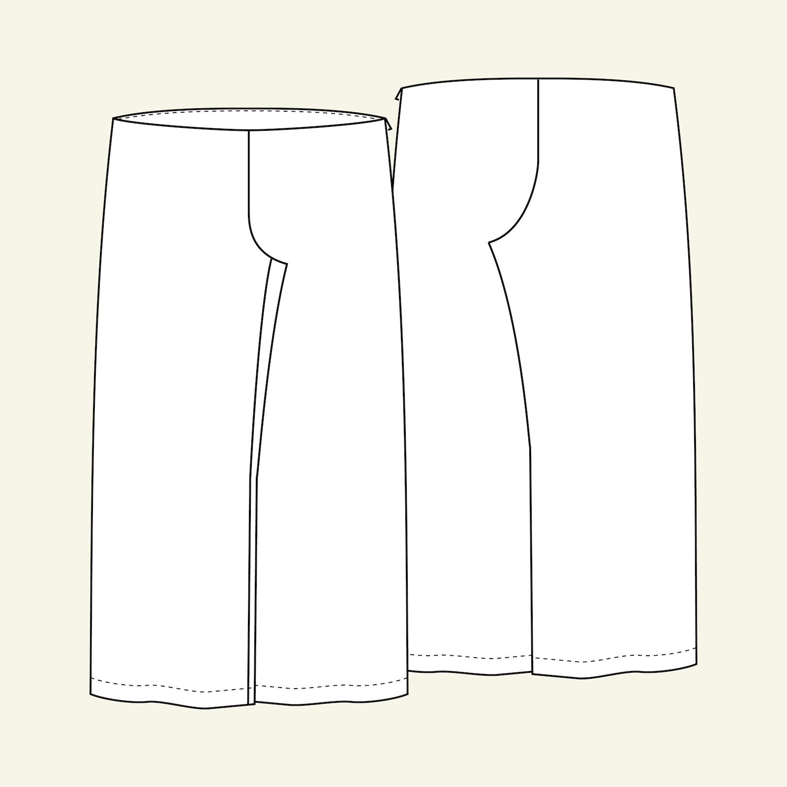 Boot cut trousers, 48/20 p70005_pack