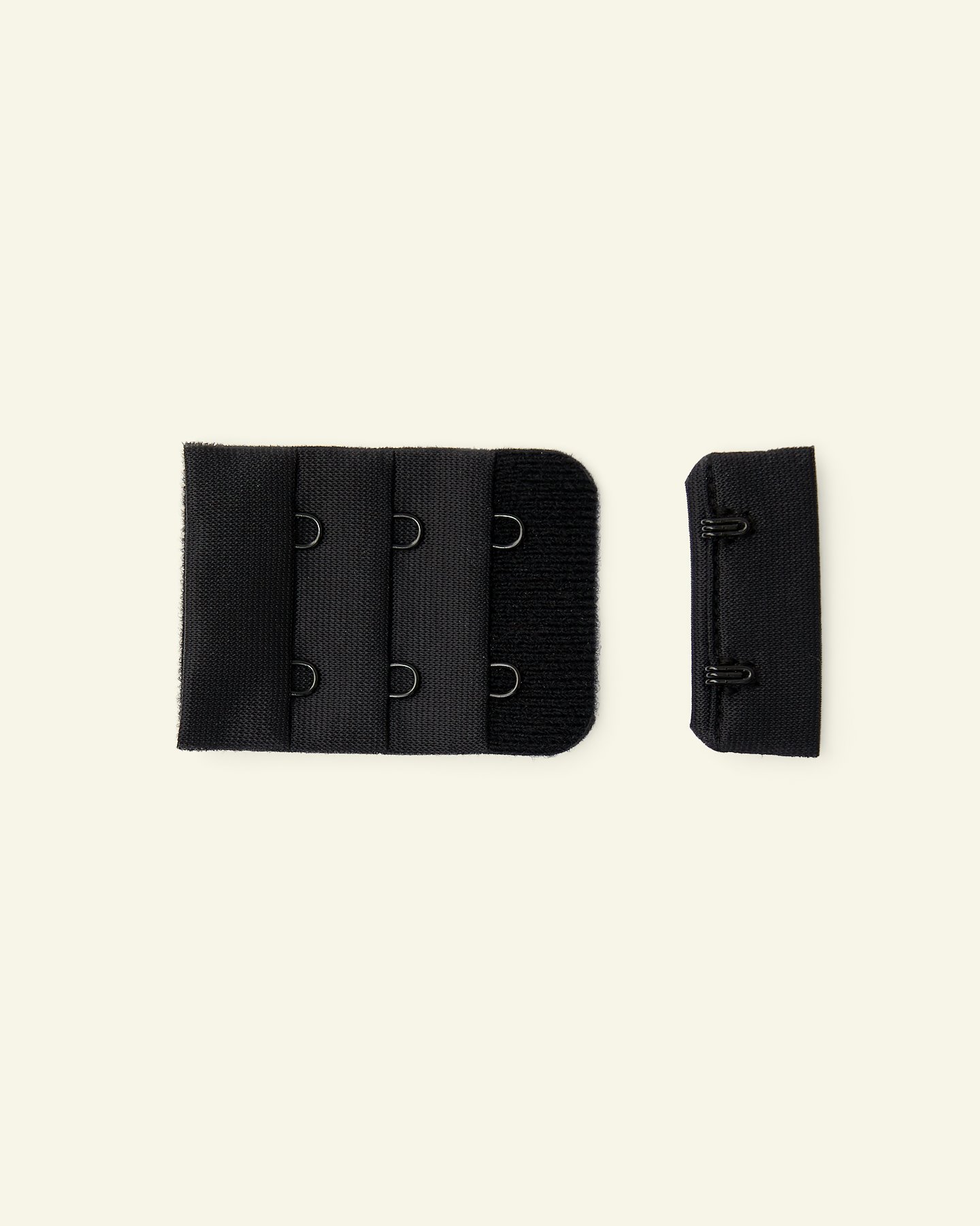 Bra fasteners 38mm black 45675_pack