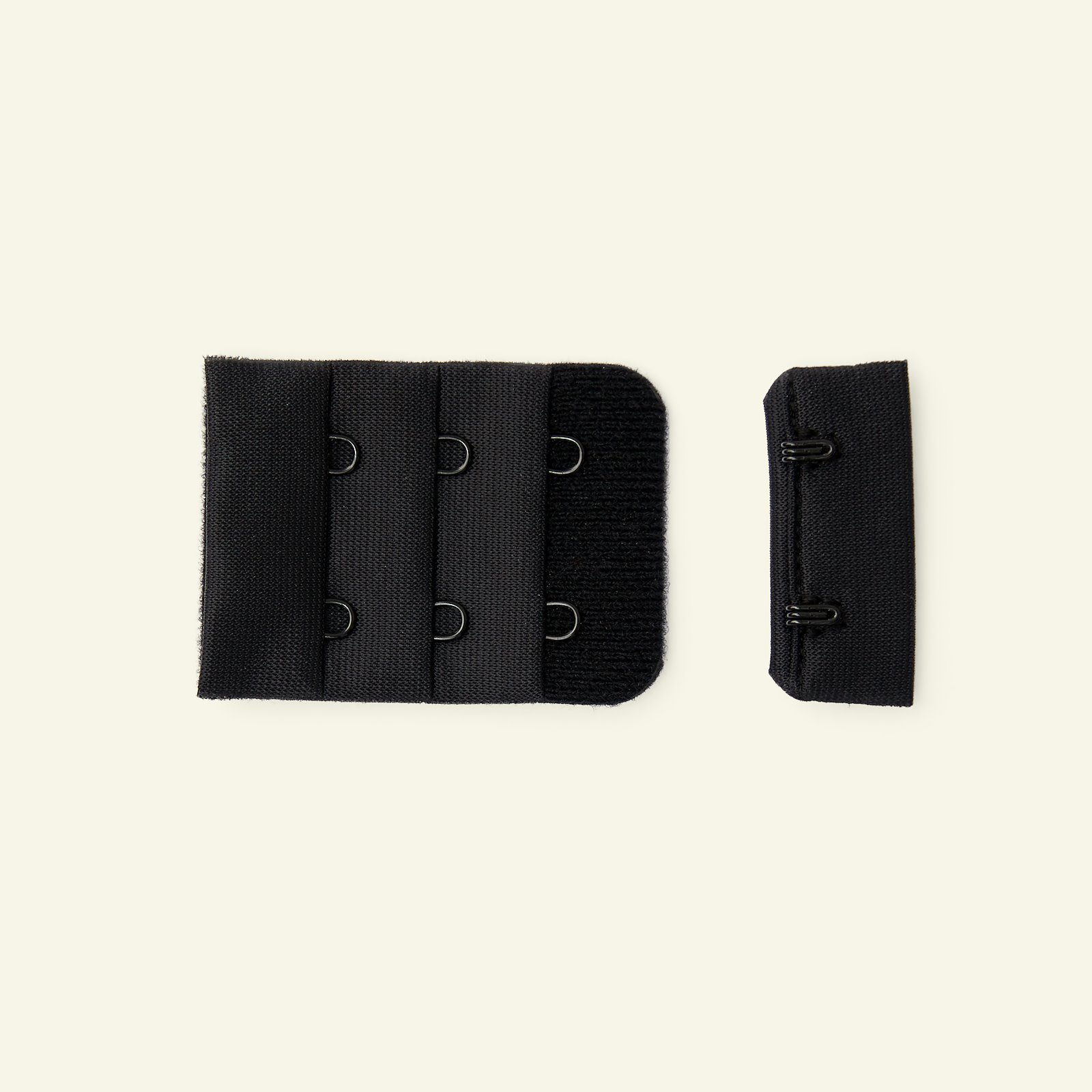 Bra fasteners 38mm black 45675_pack