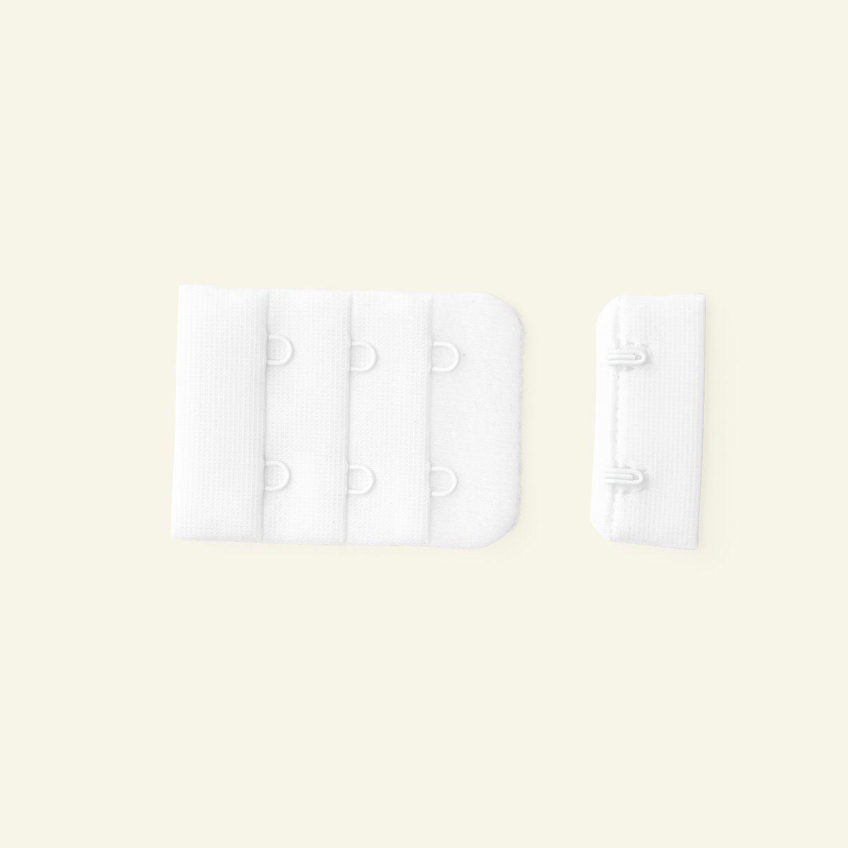 Bra fasteners 38mm white  Selfmade® (Stoff & Stil)