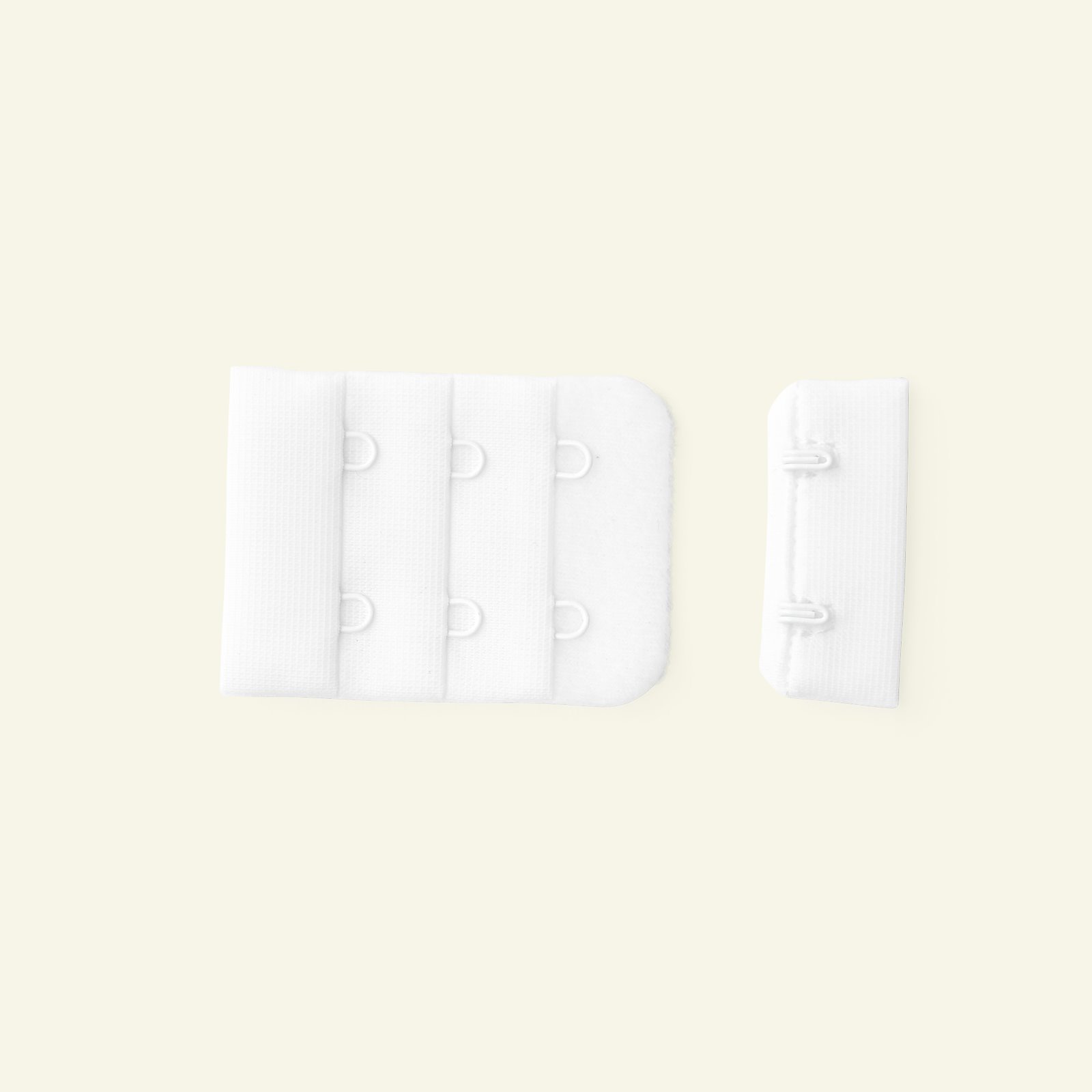 Bra fasteners 38mm white  Selfmade® (Stoff & Stil)