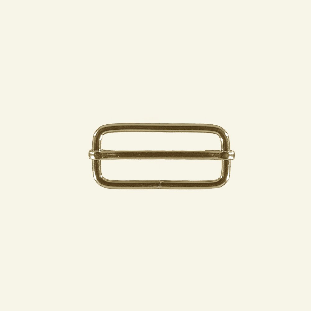 Buckle metal 38x16x3mm gold 1pc 45523_pack