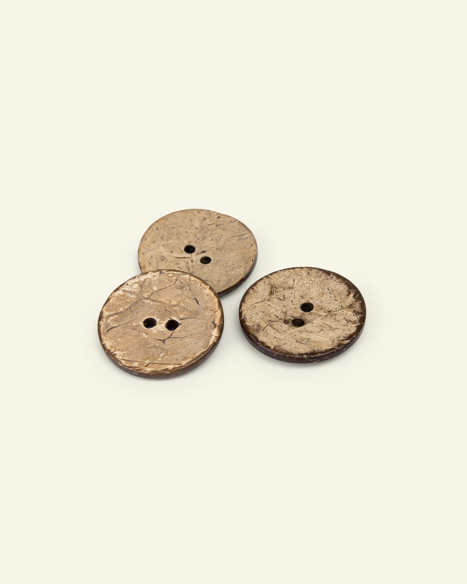 Button 2-holes coconut 30mm 3pcs 33497_pack
