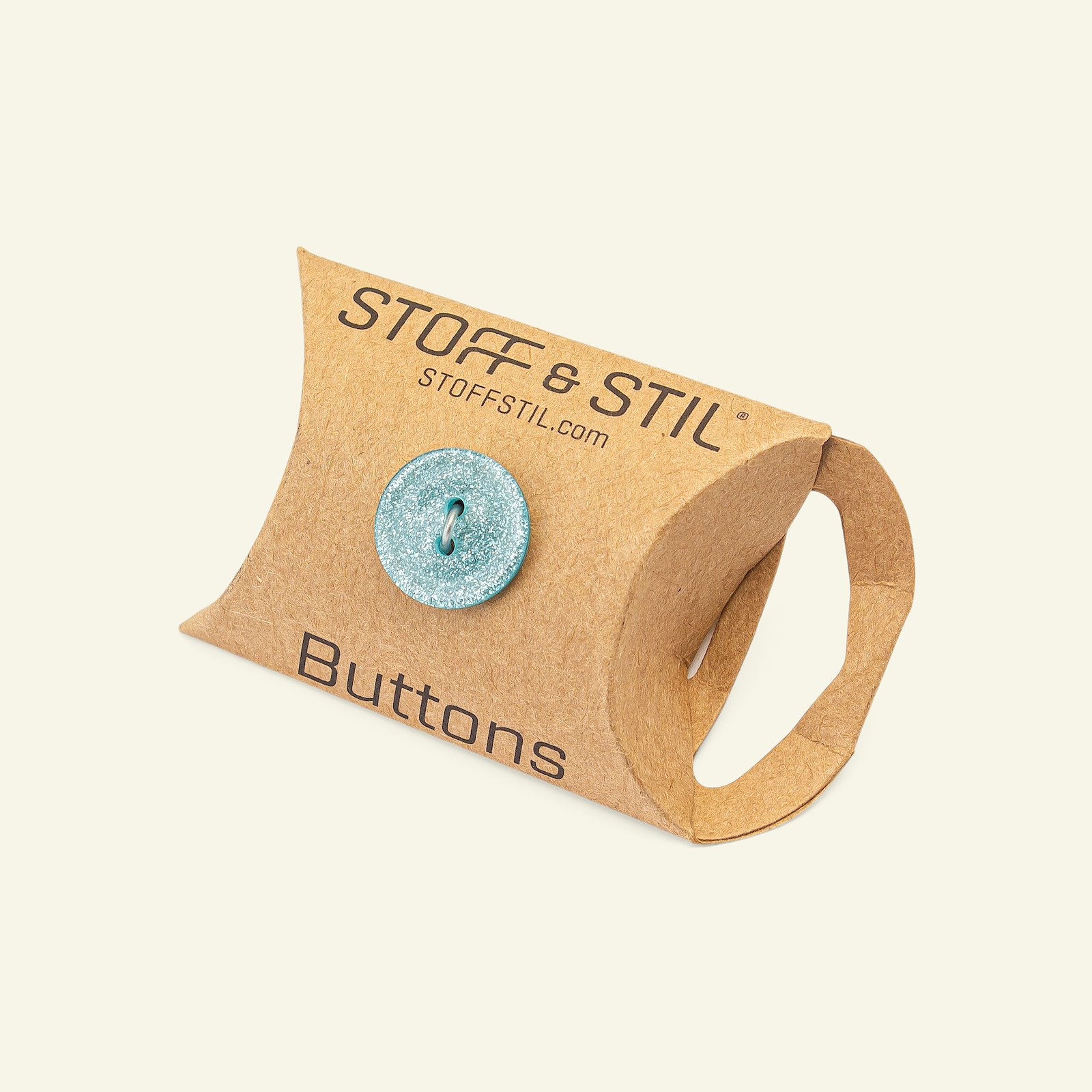 Button 2-holes glitter 15mm blue 10pcs 33468_pack_b