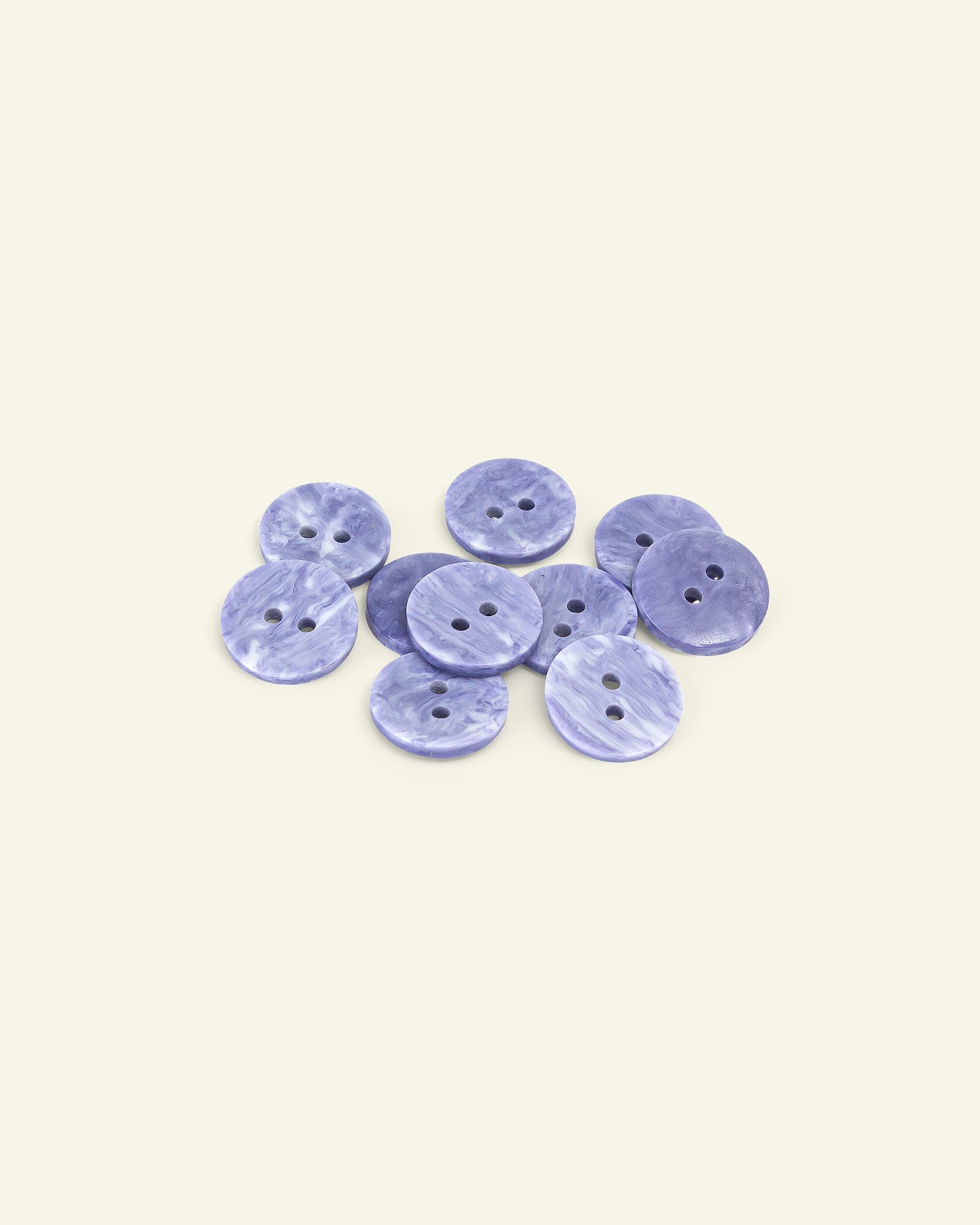 Button 2-holes marble 15mm navy 10pcs 33308_pack