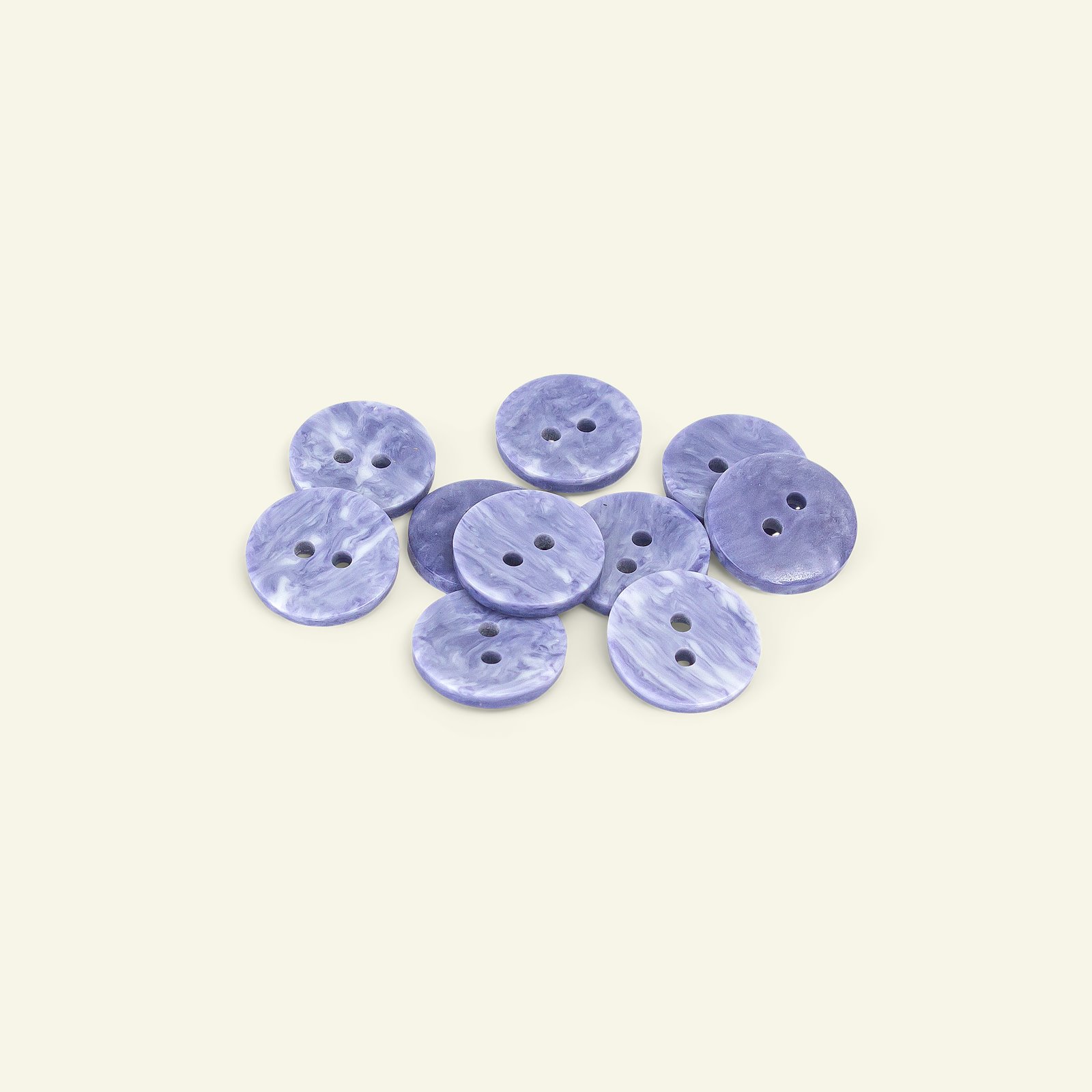 Button 2-holes marble 15mm navy 10pcs 33308_pack