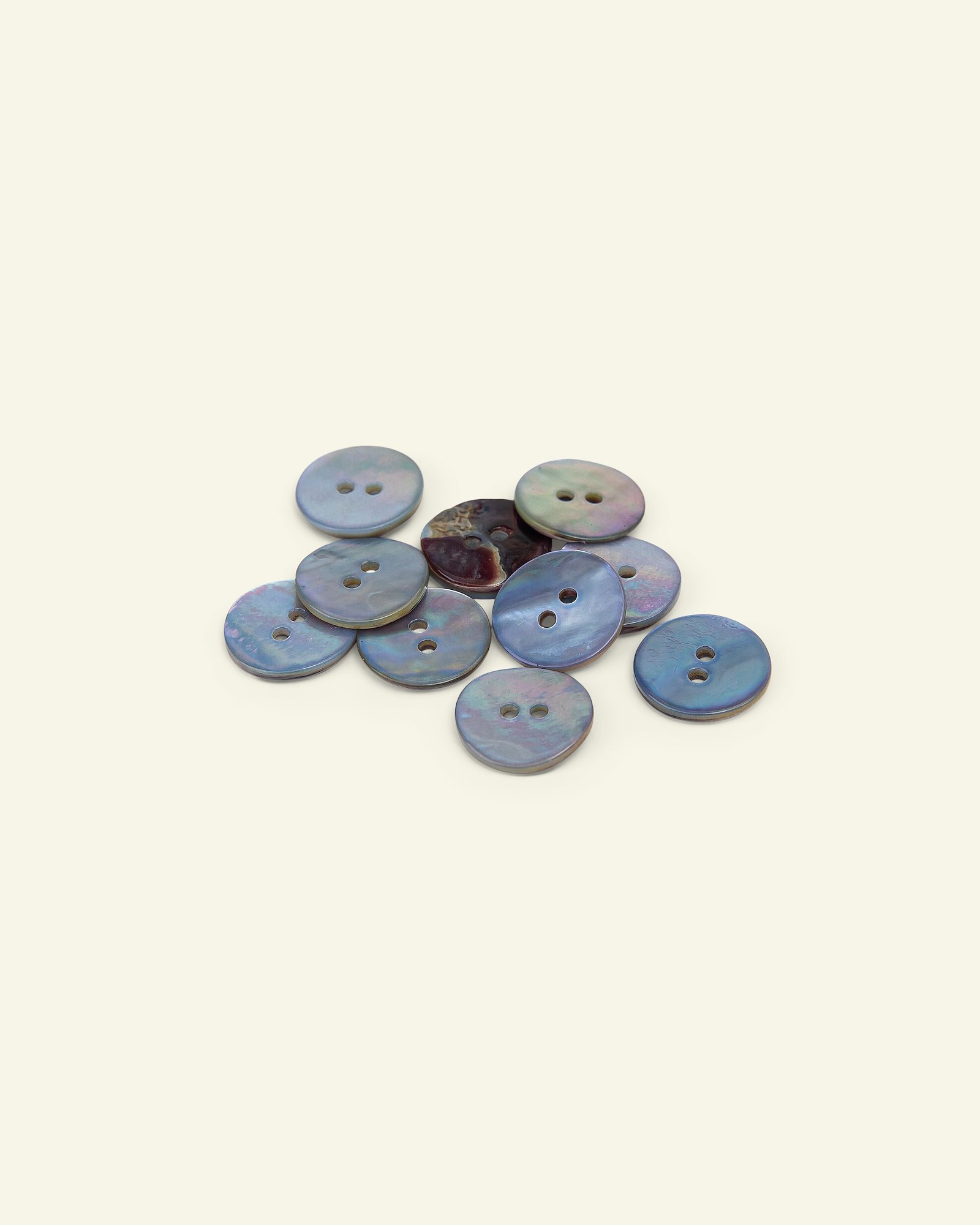 Button 2-holes MOP 15mm lt blue 10pcs 33550_pack
