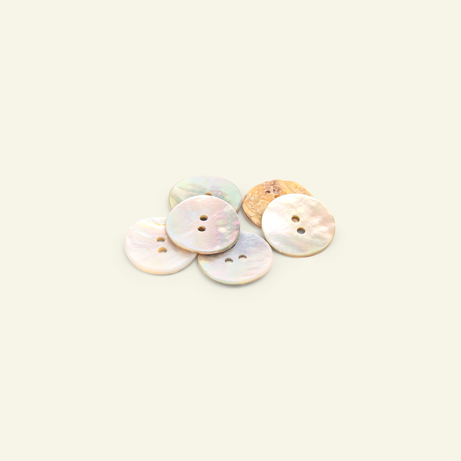 Button 2-holes mother of pearl 18mm 6pcs 33486_pack