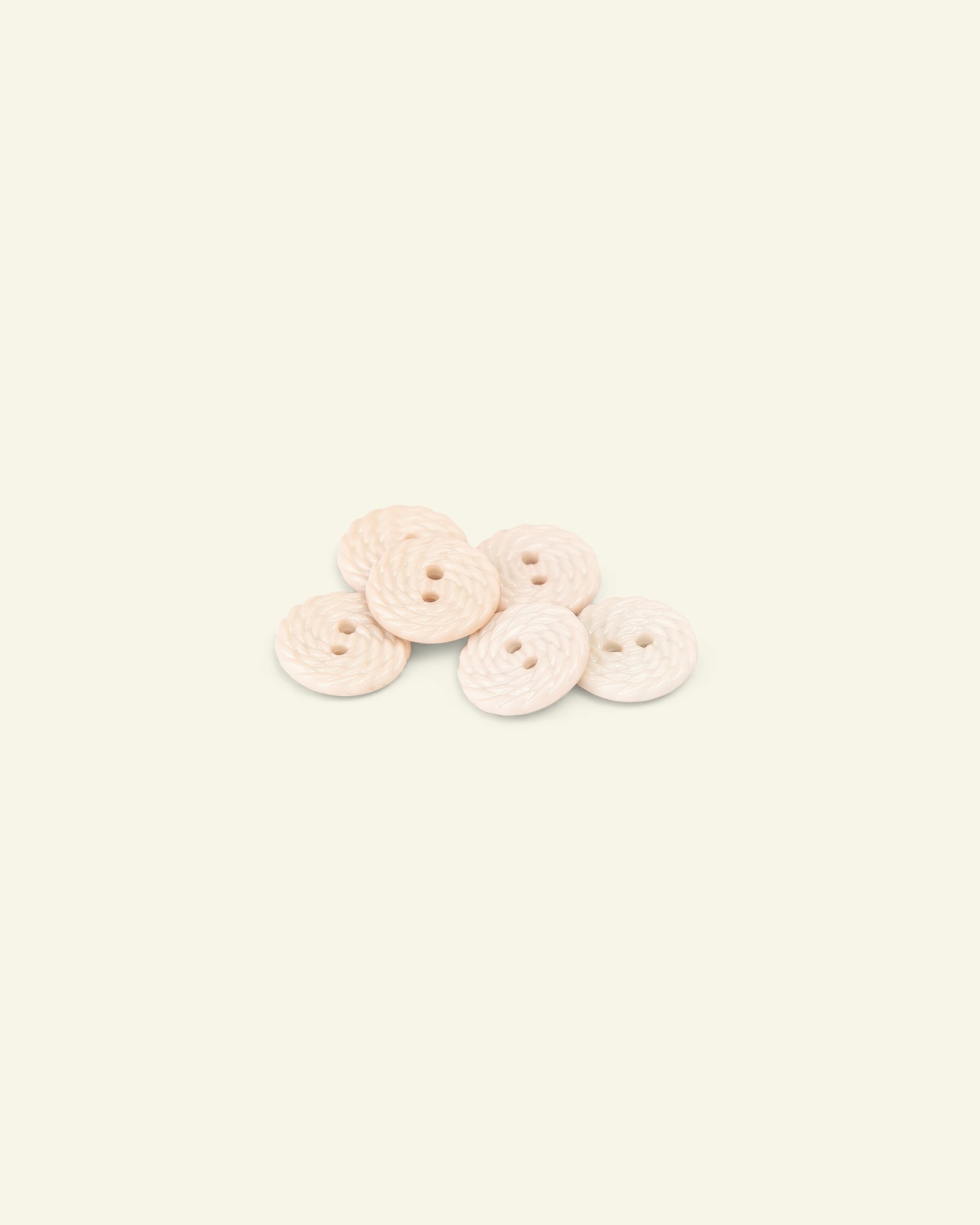 Button 2-holes rope 15mm pink 6pcs 33086_pack
