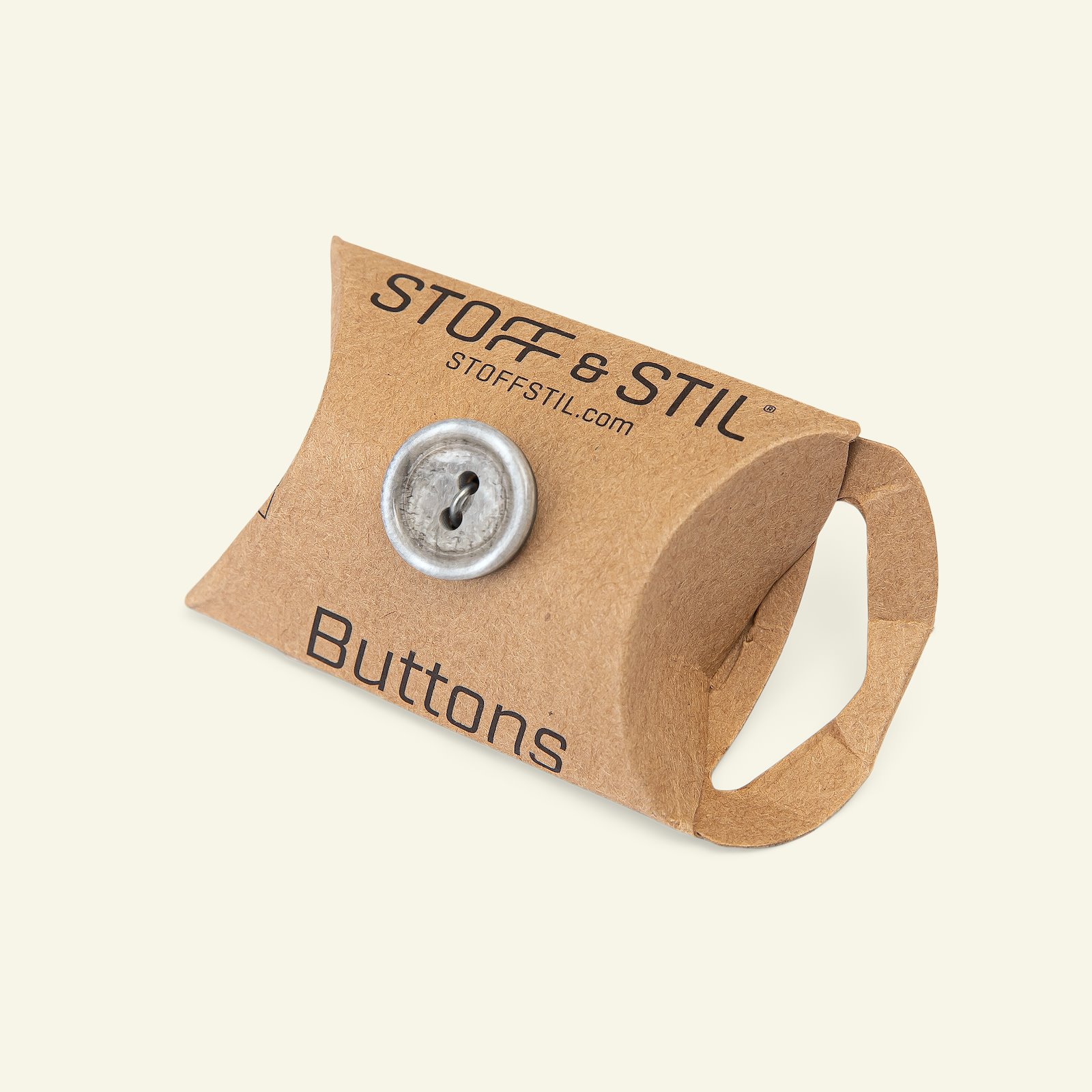 Button 2-holes w/rim 15mm grey 4pcs 33032_pack_b